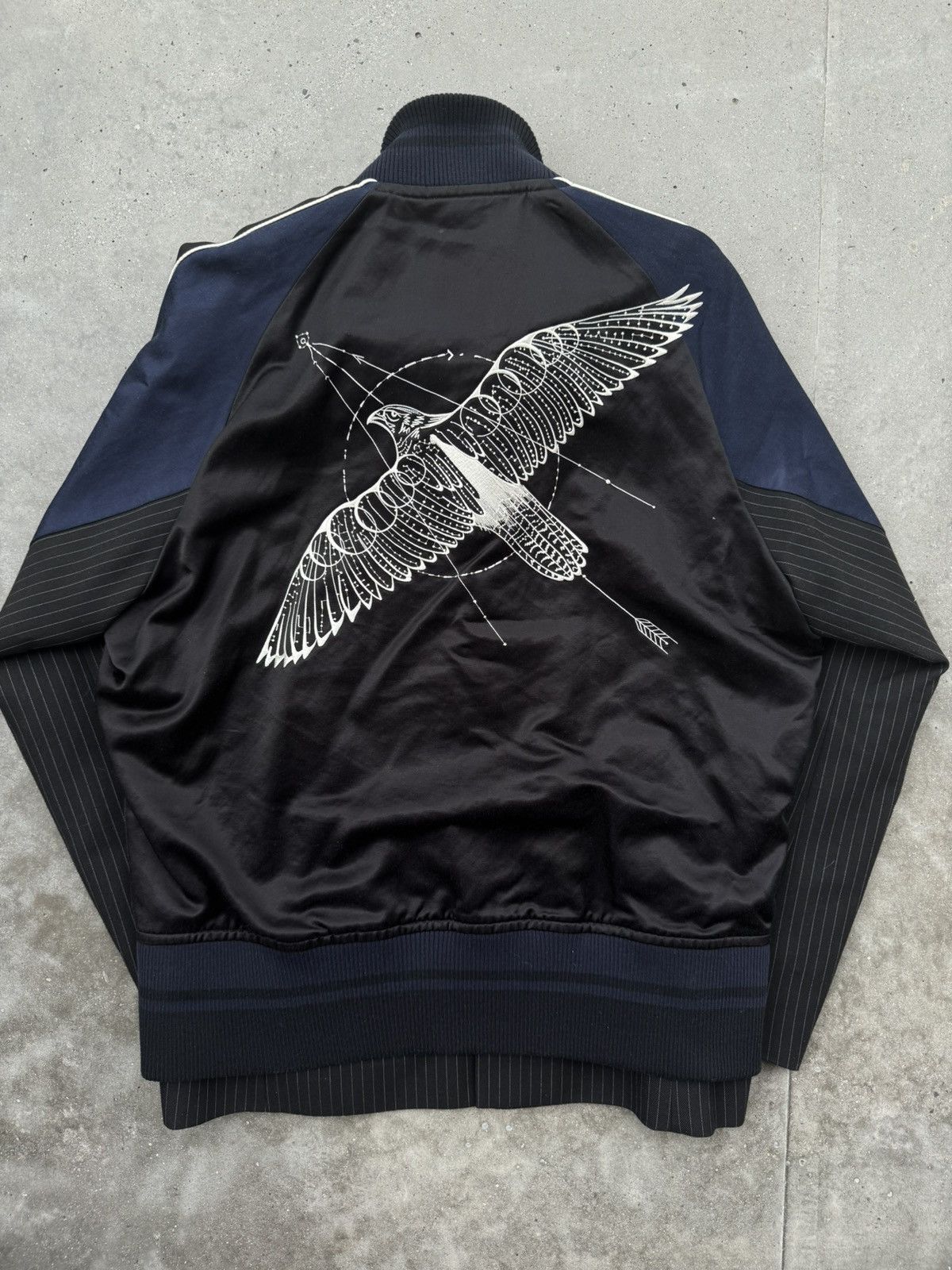 Stadium Jackets Sacai Dr Woo Jacket Sacai 19ss Souvenir Jacket