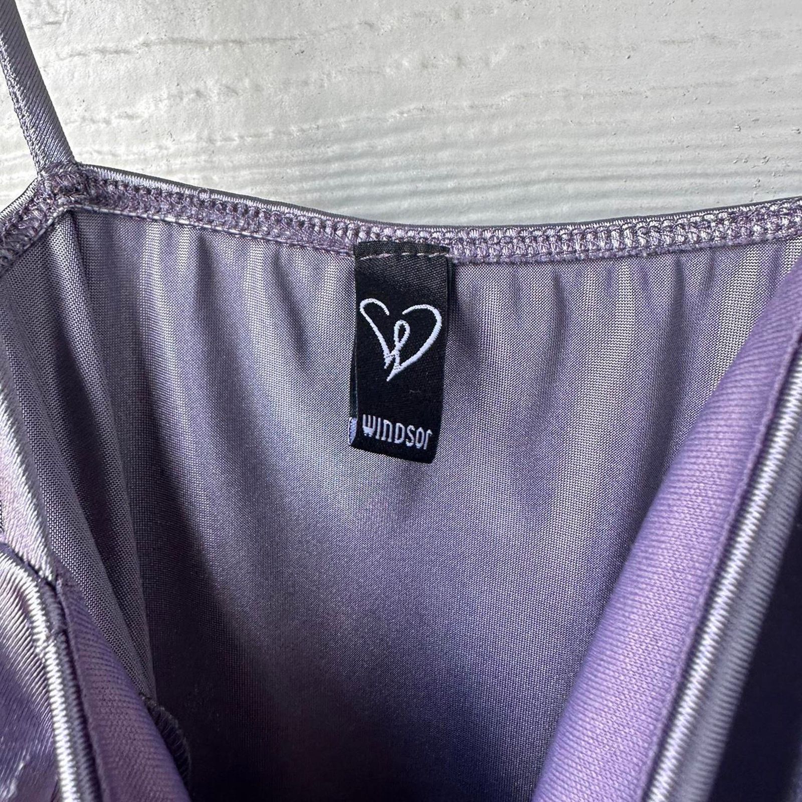 Other Purple satin mini dress Size S / US 4 / IT 40 - 4 Thumbnail