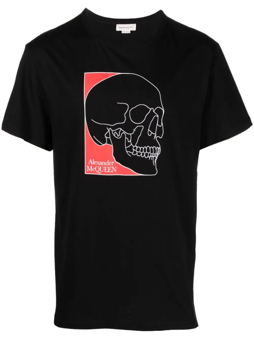 Alexander McQueen o1y1024 T-Shirt In Black Size US M / EU 48-50 / 2 - 1 Thumbnail