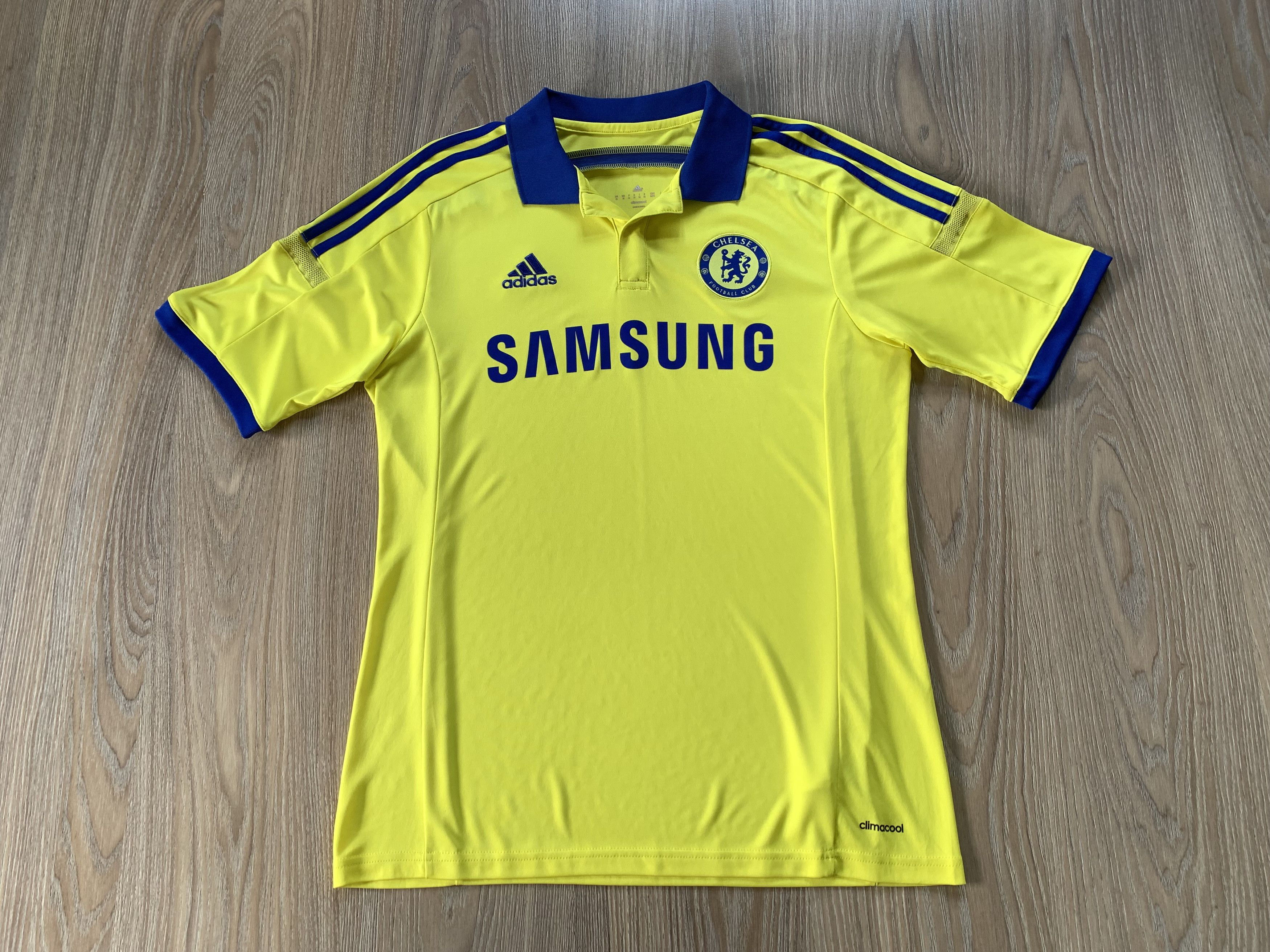 Adidas × Vintage Vintage Adidas Chelsea Away Football Shirt Jersey 2014 Size US M / EU 48-50 / 2 - 3 Thumbnail