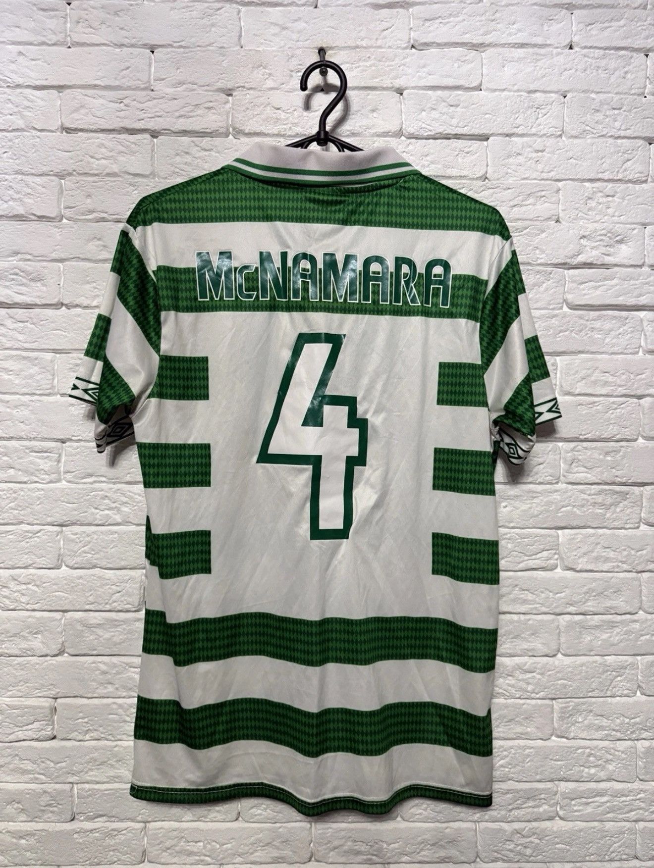 Umbro Vintage Umbro Celtic FC #4 McNamara 98/99 Jersey Final Cup Size US M / EU 48-50 / 2 - 6 Thumbnail