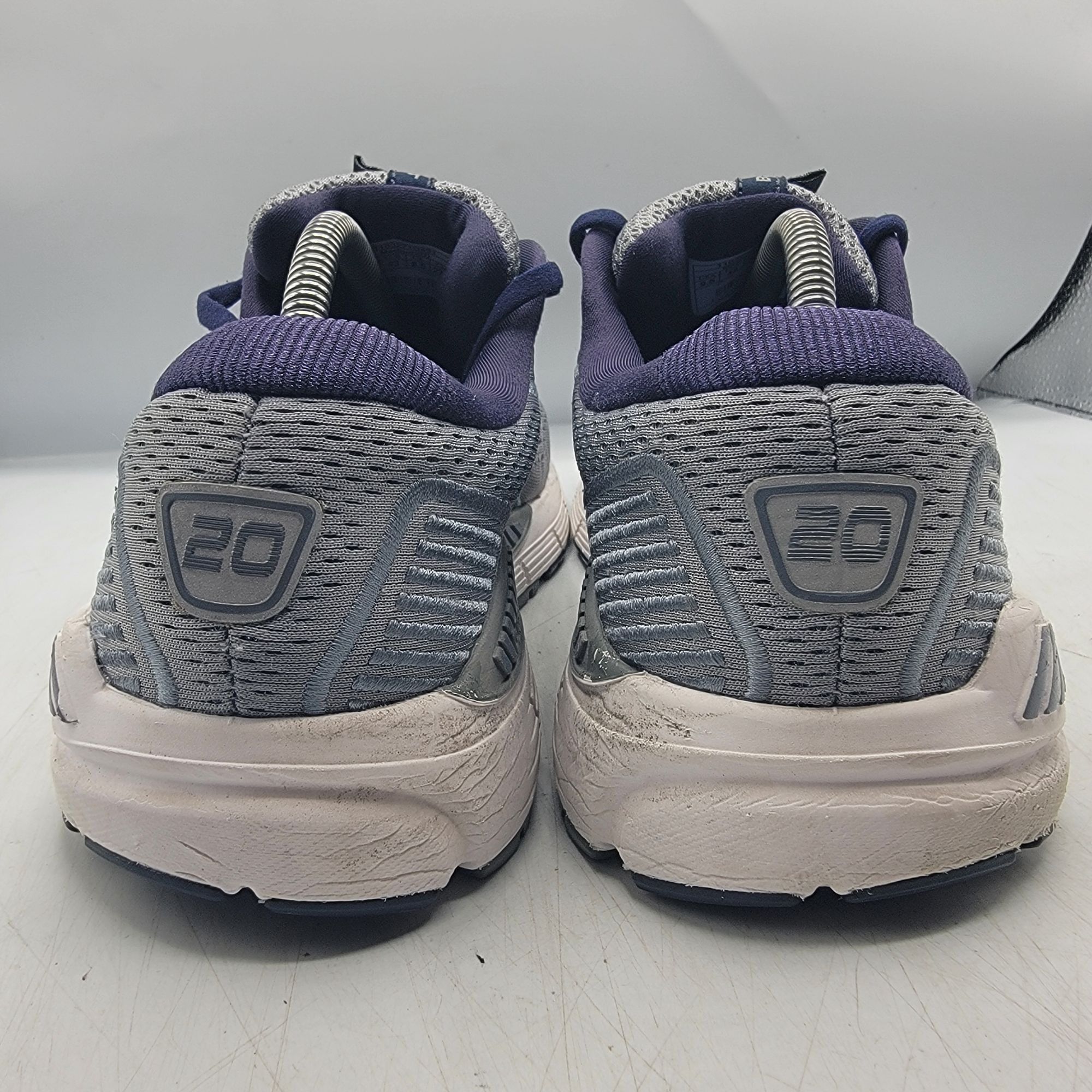 Brooks Brooks Beast 20 Mens 9.5 Gray Sneaker Shoes Casual Walking W Size US 9.5 / EU 42-43 - 5 Thumbnail