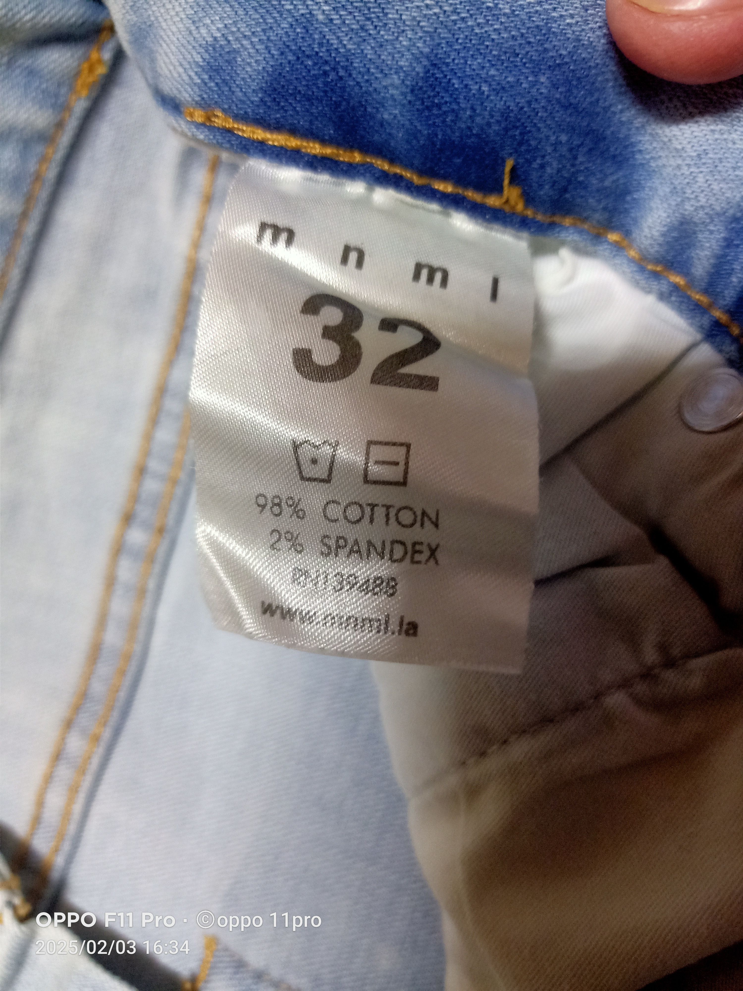 Designer × MNML MNML Denim Zipper Customers Pants Size US 32 / EU 48 - 3 Thumbnail