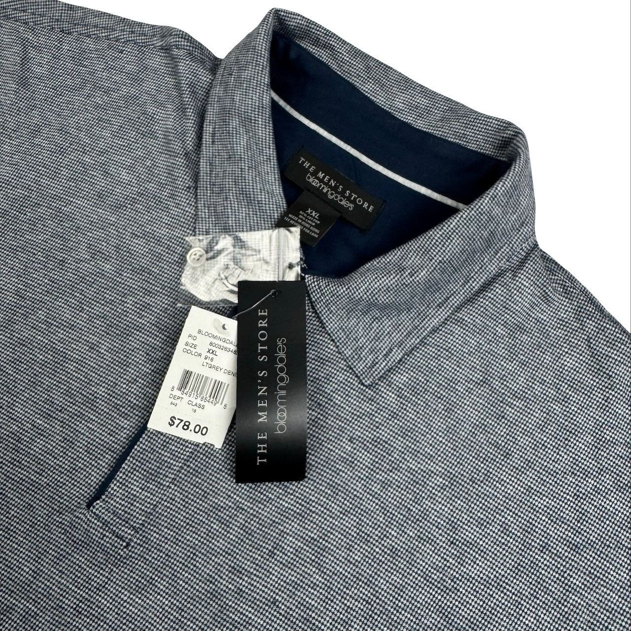 Bloomingdale's NEW Bloomingdales Men's Store Cotton Blend S/S Polo Shirt Gr Size US XXL / EU 58 / 5 - 1 Thumbnail