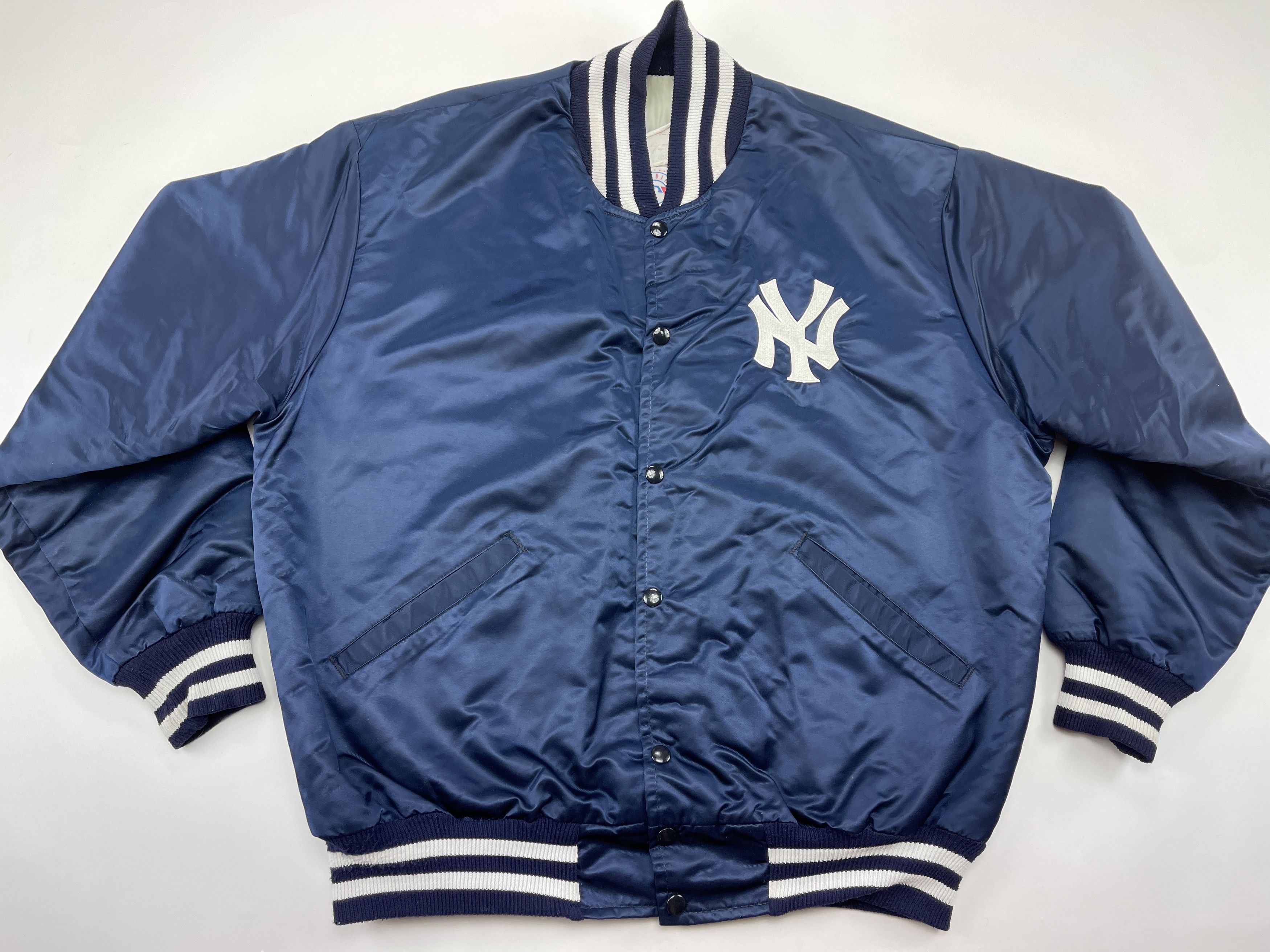 Delong × MLB New York Yankees jacket, DeLong, vintage baseball college XL Size US XL / EU 56 / 4 - 14 Thumbnail