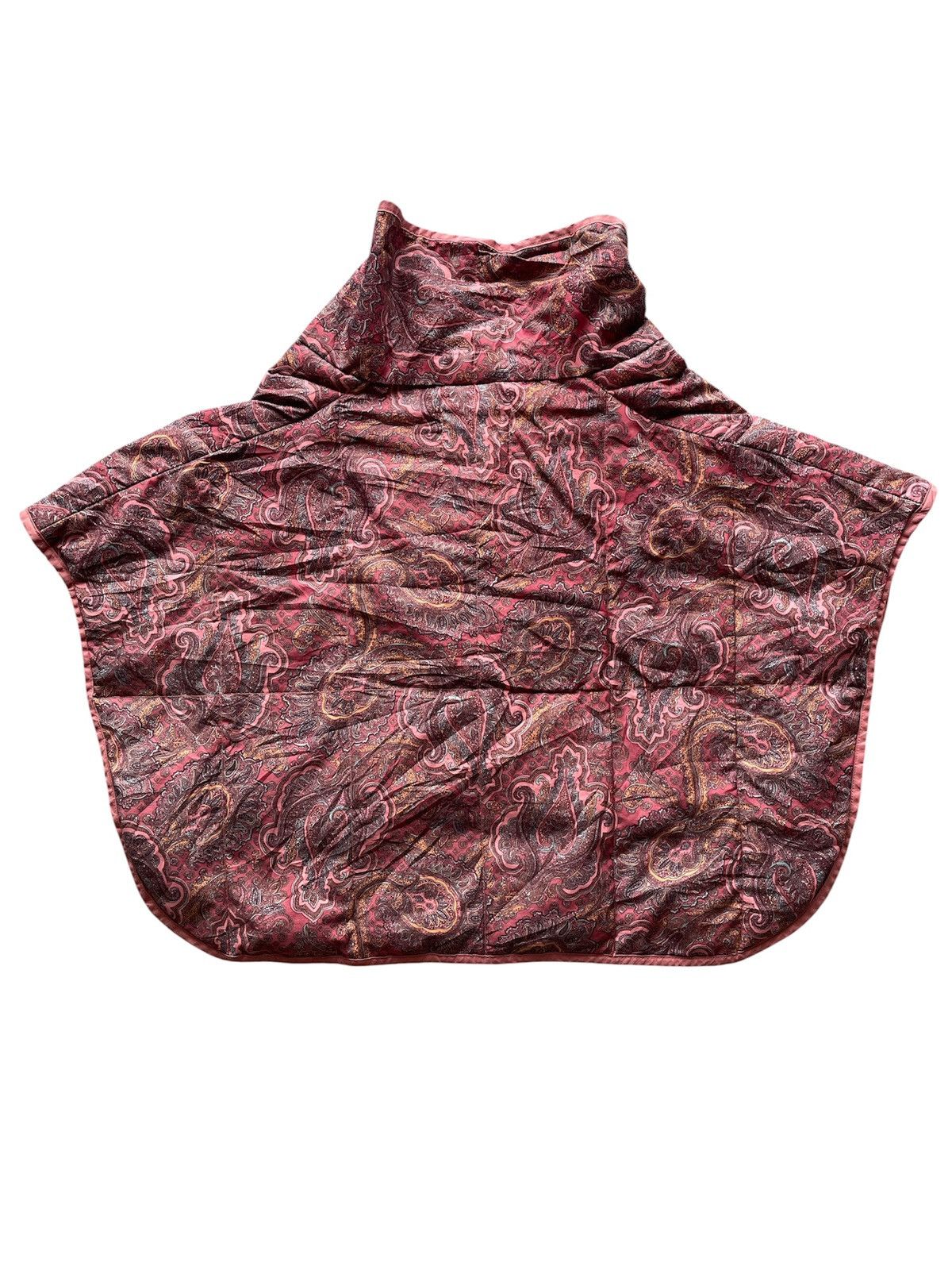 Celine Celine Down Puffer Poncho Paisley Size US M / EU 48-50 / 2 - 3 Thumbnail