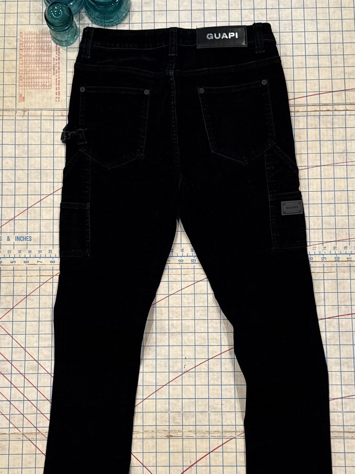 GUAPI Guapi Velour Double Knee Pants Black Mens Size 30 Stacked Size US 30 / EU 46 - 12 Thumbnail