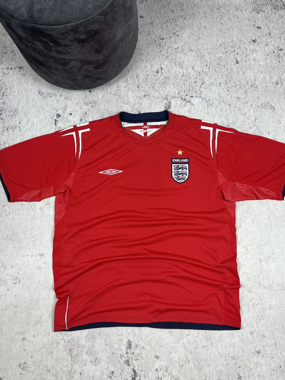 Soccer Jersey × Streetwear × Umbro Vintage Umbro FC England National