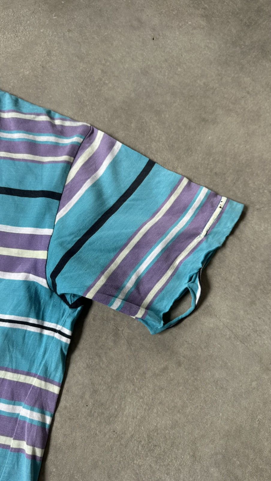 Engineered Garments VINTAGE ENGINEERED GARMENTS STRIPES TEE Size US M / EU 48-50 / 2 - 3 Thumbnail