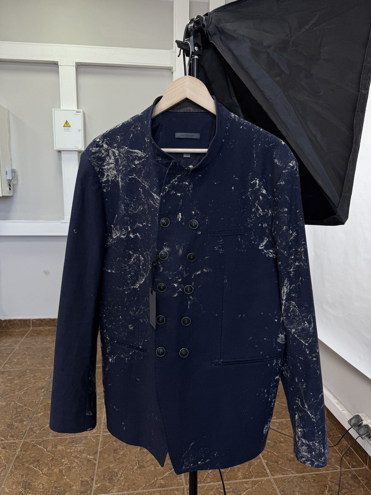 John Varvatos ❗️NEW 🇮🇹 John Varvatos Archival Art Blazer Jacket Rare Italy Size US L / EU 52-54 / 3 - 2 Thumbnail