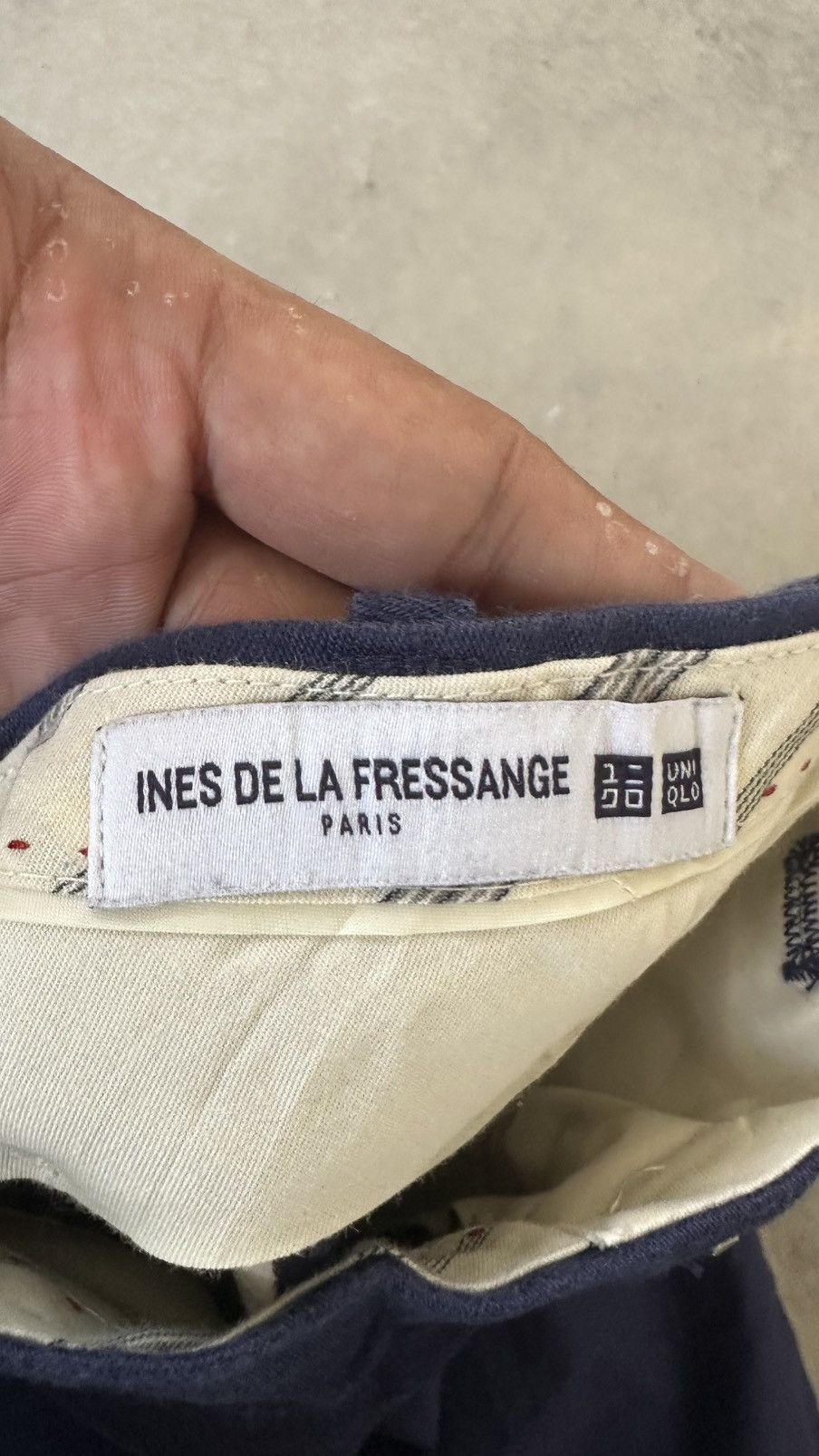 Vintage INES DE LA FRESSANGE CORDUROY PANT Size US 26 / EU 42 - 6 Thumbnail