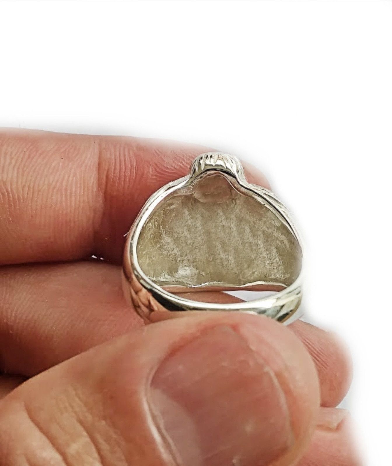 Other Men's Silver ring, Tiger ring for men silver sizes 9 to 13 Size ONE SIZE - 4 Thumbnail