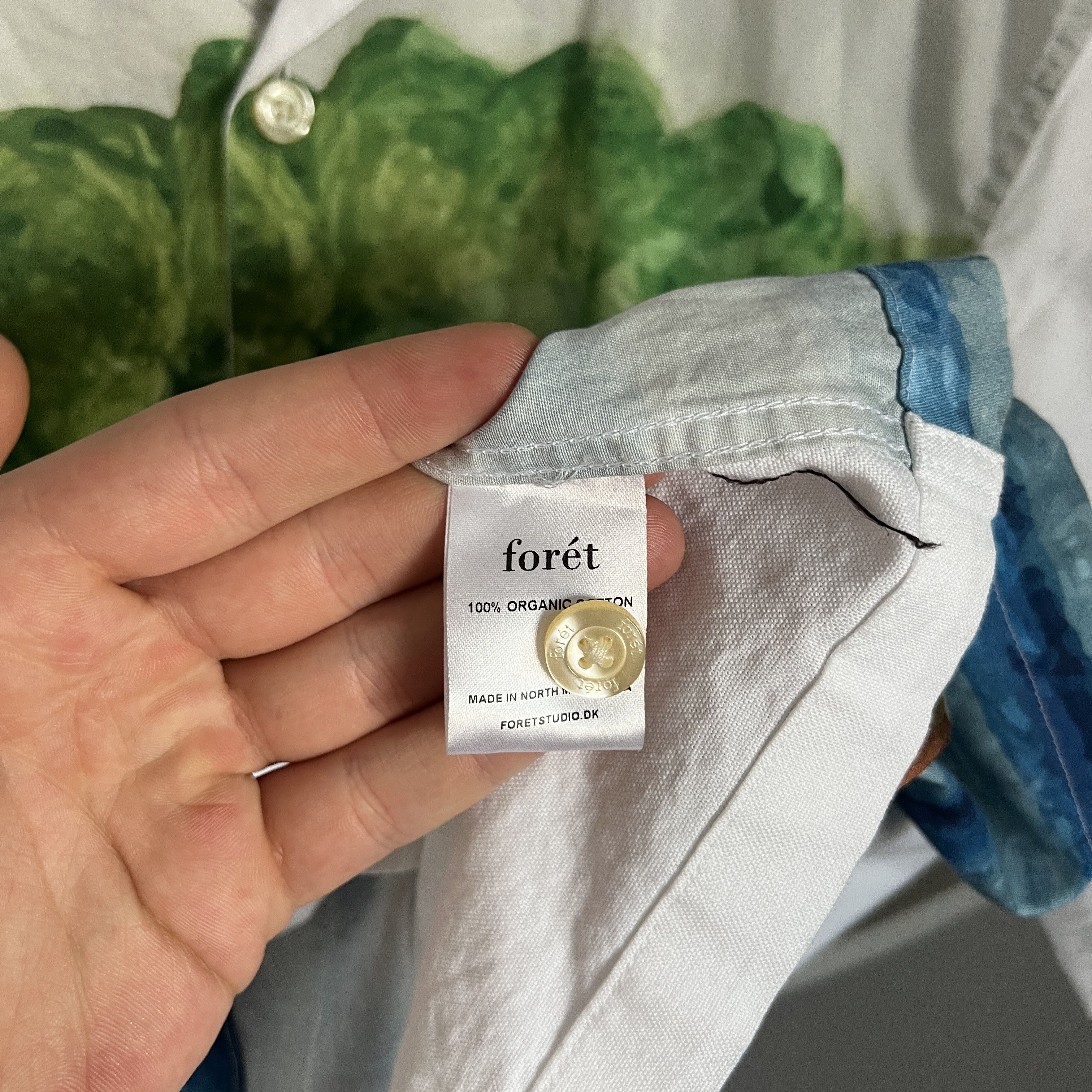 Japanese Brand × foret Men's FORET STUDIO Casual Printed Polo Shirt Size M Size US M / EU 48-50 / 2 - 7 Thumbnail