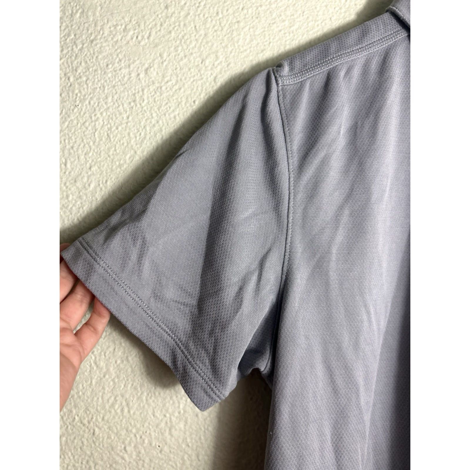 Tommy Bahama Tommy Bahama Mens Medium Gray Short Sleeve Button Up Shirt Gray Tencel Size US M / EU 48-50 / 2 - 2 Thumbnail