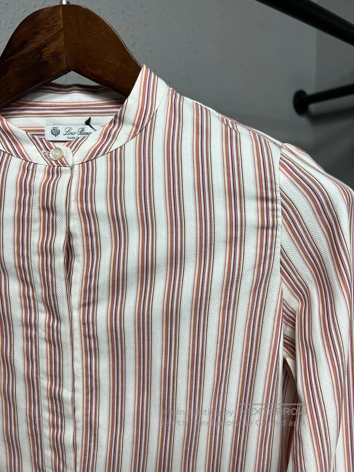 Loro Piana Loro Piana Striped Long Sleeve Shirt. Size US M / EU 48-50 / 2 - 3 Thumbnail
