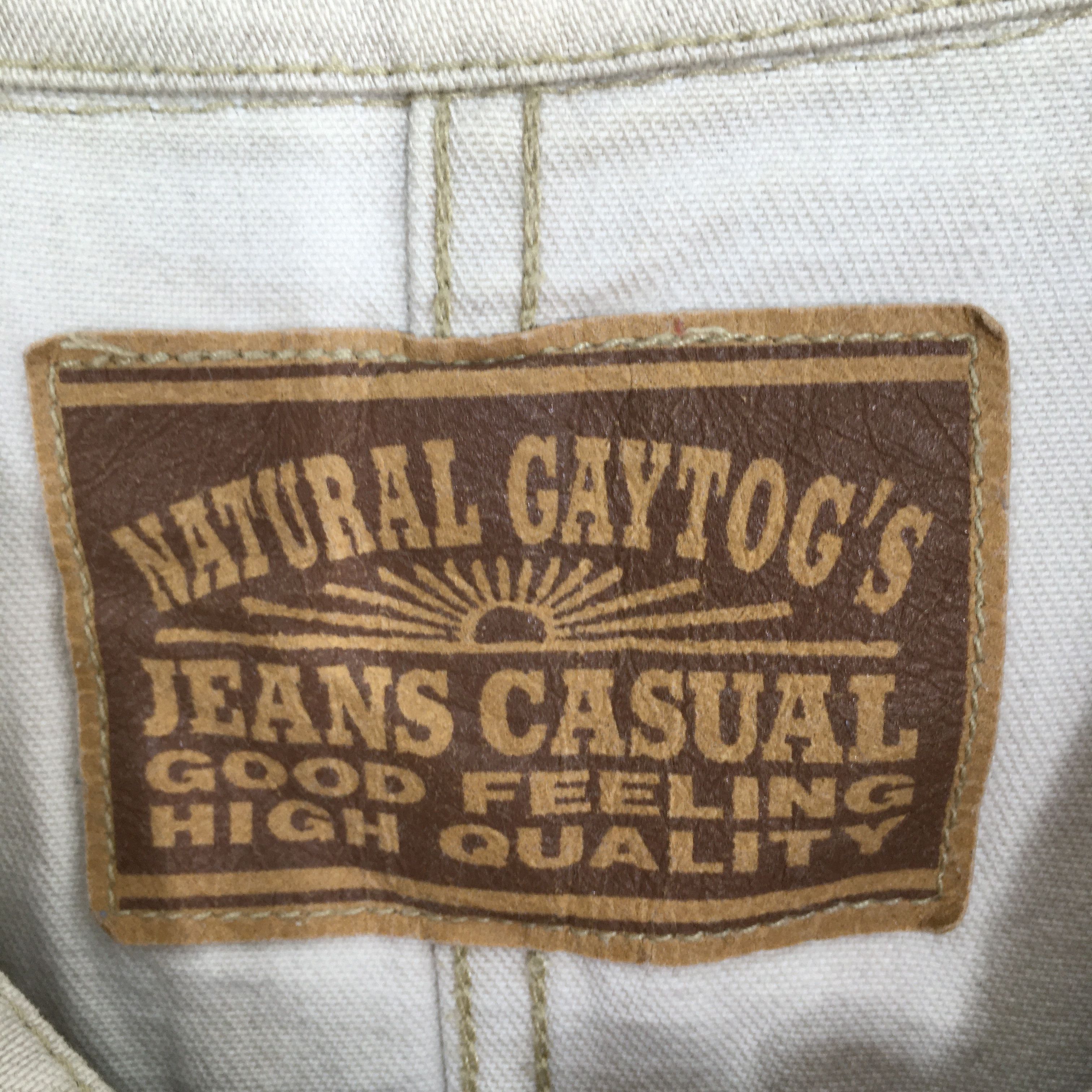 Vintage Gaytogs Workers Jeans Casual Jacket Large Size US L / EU 52-54 / 3 - 7 Thumbnail