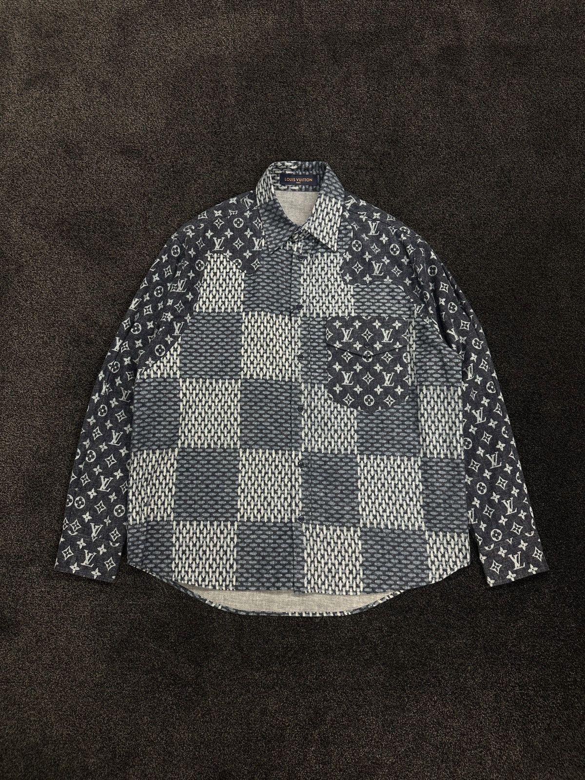 Louis Vuitton Louis Vuitton LV Nigo Monogram Waves Giant Damier