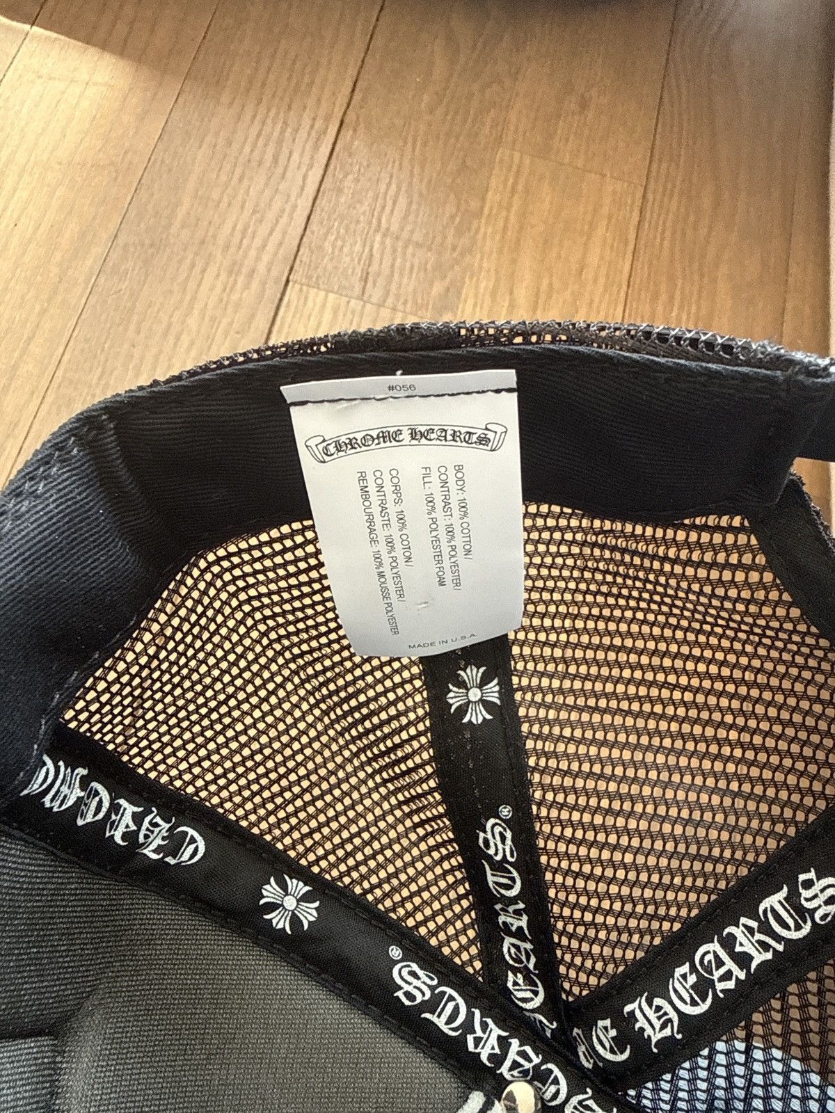 Chrome Hearts Chrome Hearts Trucker Hat Size ONE SIZE - 9 Thumbnail