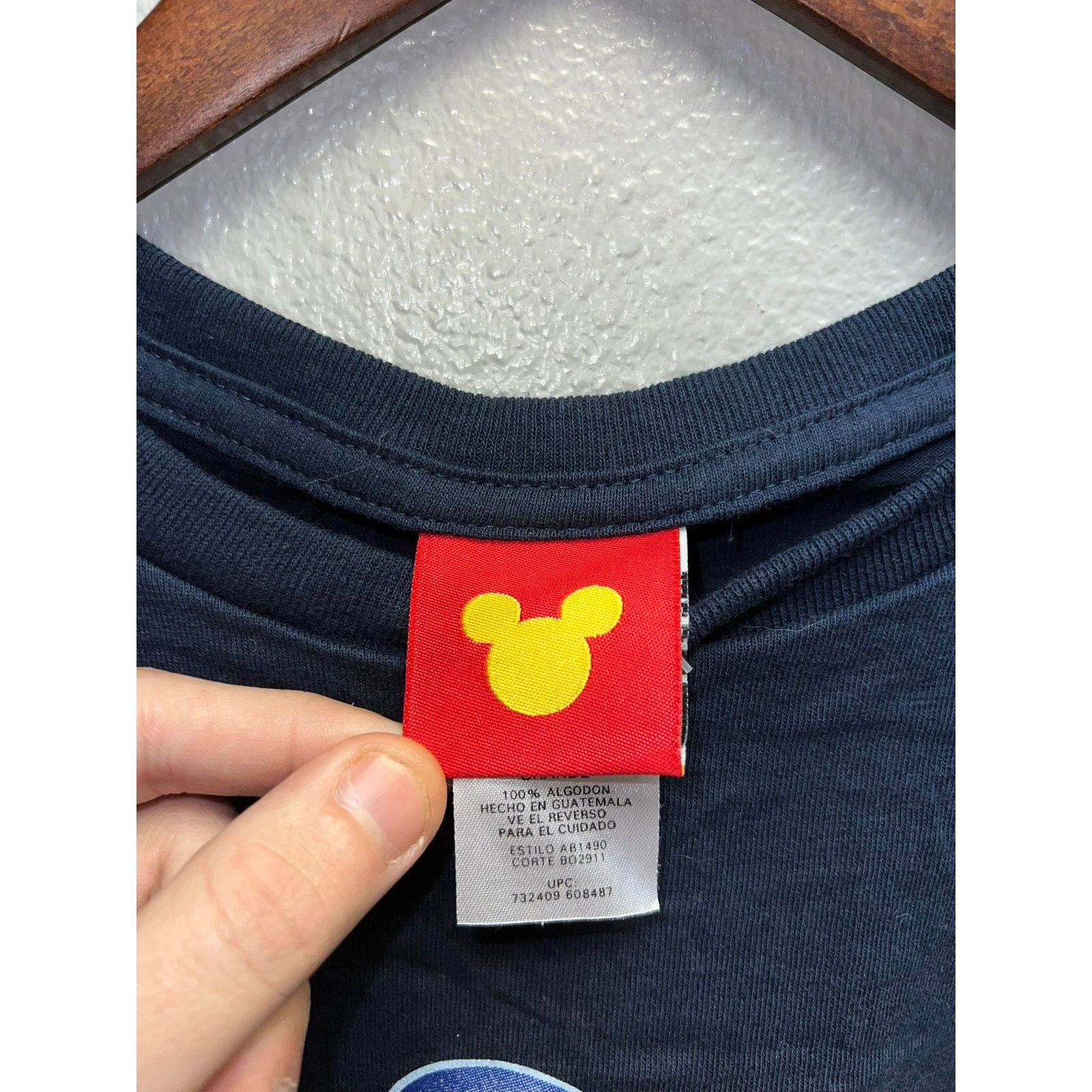 Mickey & Co. Mickey Mouse Shirt Good Pal Pocket Blue Disney Tee Large Size US L / EU 52-54 / 3 - 7 Thumbnail