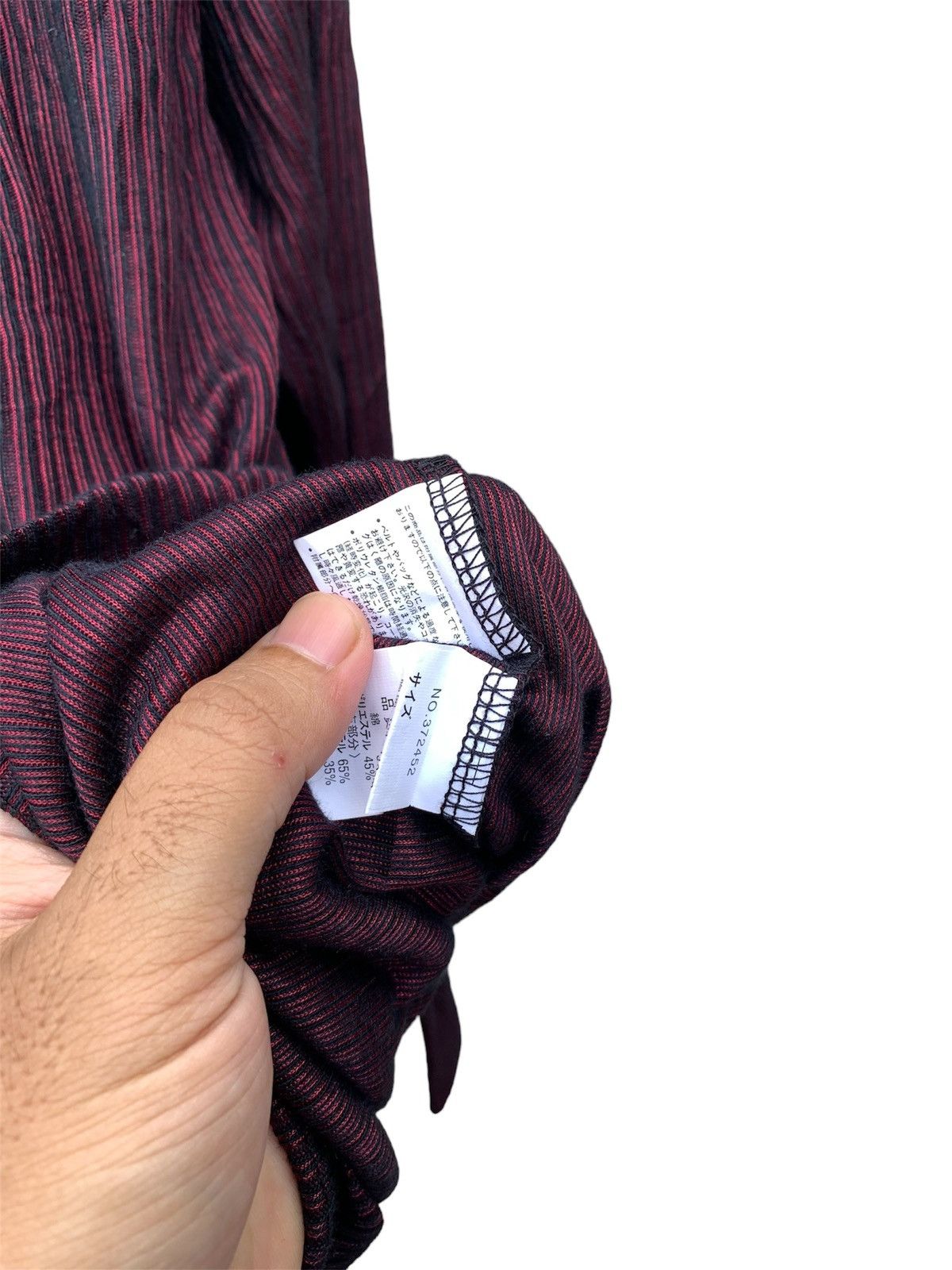 If Six Was Nine × Japanese Brand × Le Grande Bleu (L.G.B.) Journal standar multi zipper longsleeave Size US XL / EU 56 / 4 - 7 Thumbnail
