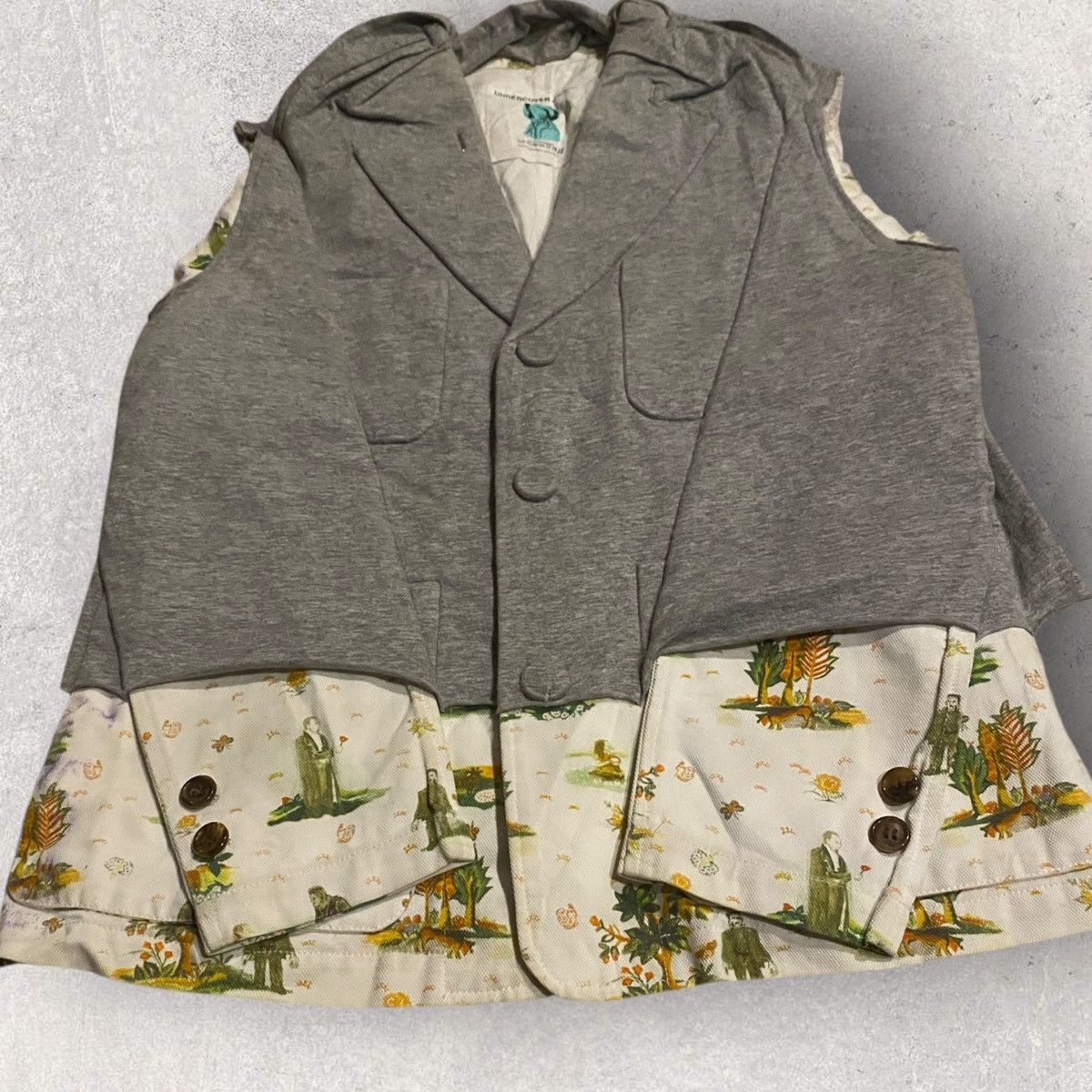 Undercover Vintage SS02 The Illusion Of Haze Sleeveless Blazer Size M / US 6-8 / IT 42-44 - 1 Thumbnail