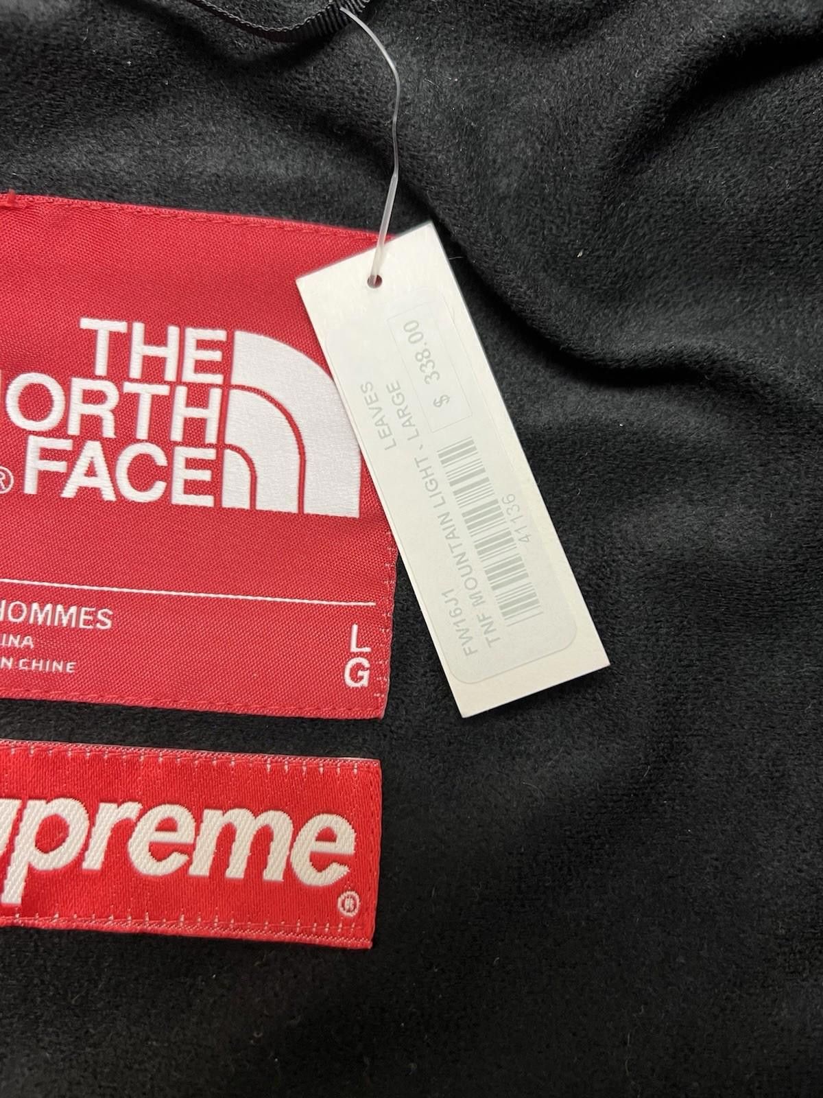 Other FW16 Supreme The North Face Mountain Light Jacket L Size US L / EU 52-54 / 3 - 12 Thumbnail