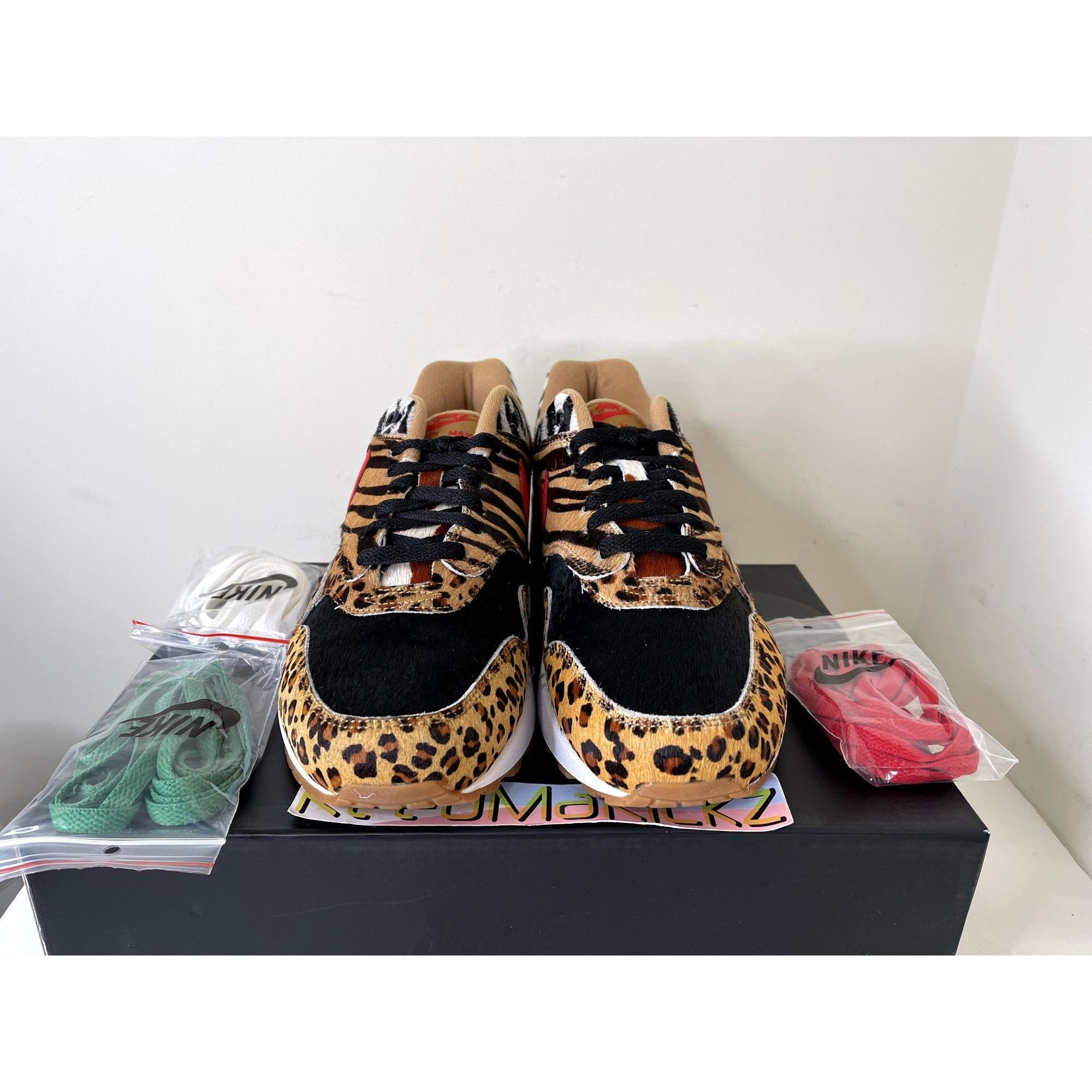Nike Nike Air Max 1 DLX Atmos Animal Pack 2.0 2018 Mens 9.5us Size US 9.5 / EU 42-43 - 2 Thumbnail