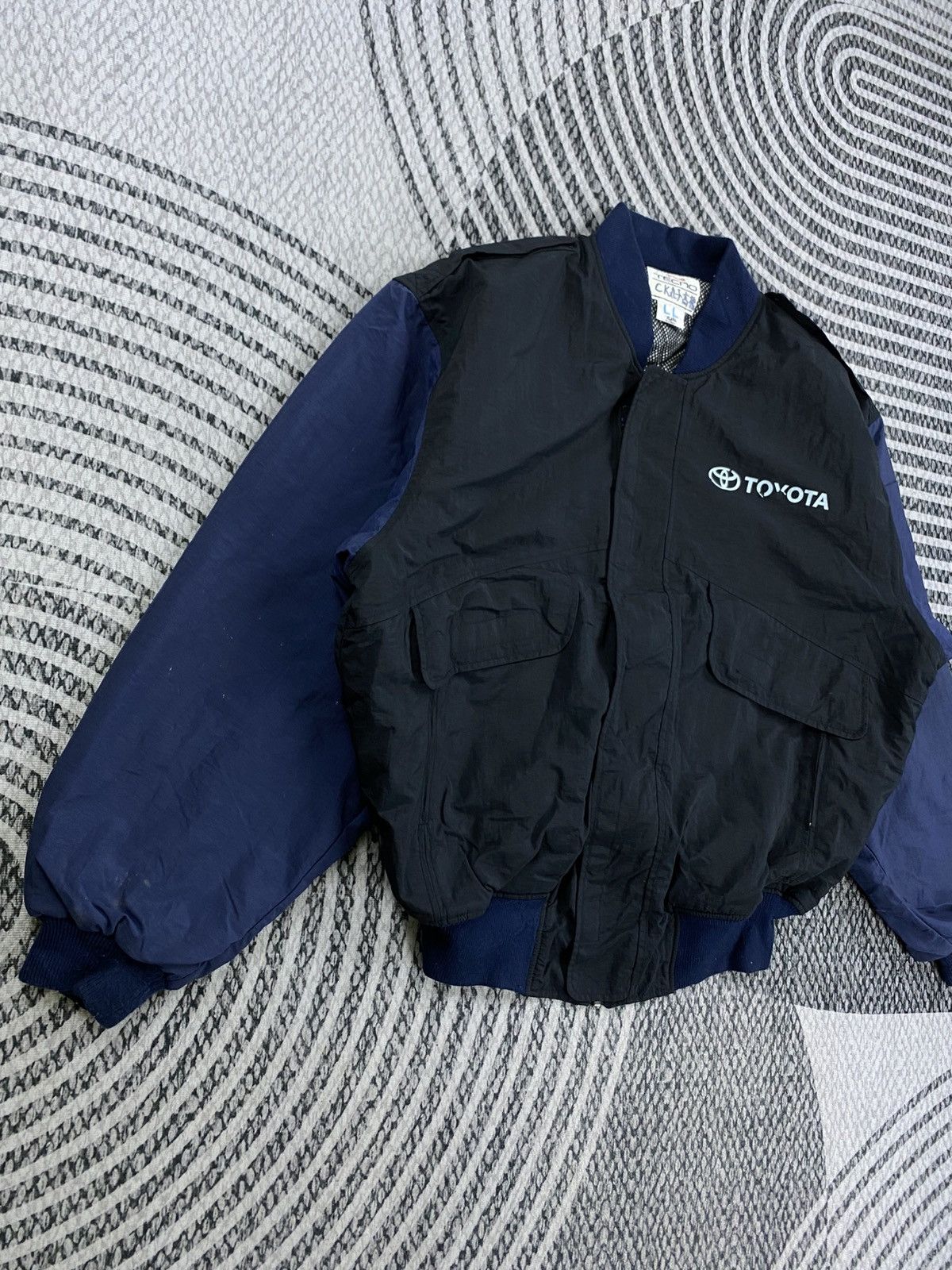 Japanese Brand Vintage Toyota Tecno Three Monkey Zipper Jacket Size US XL / EU 56 / 4 - 3 Thumbnail