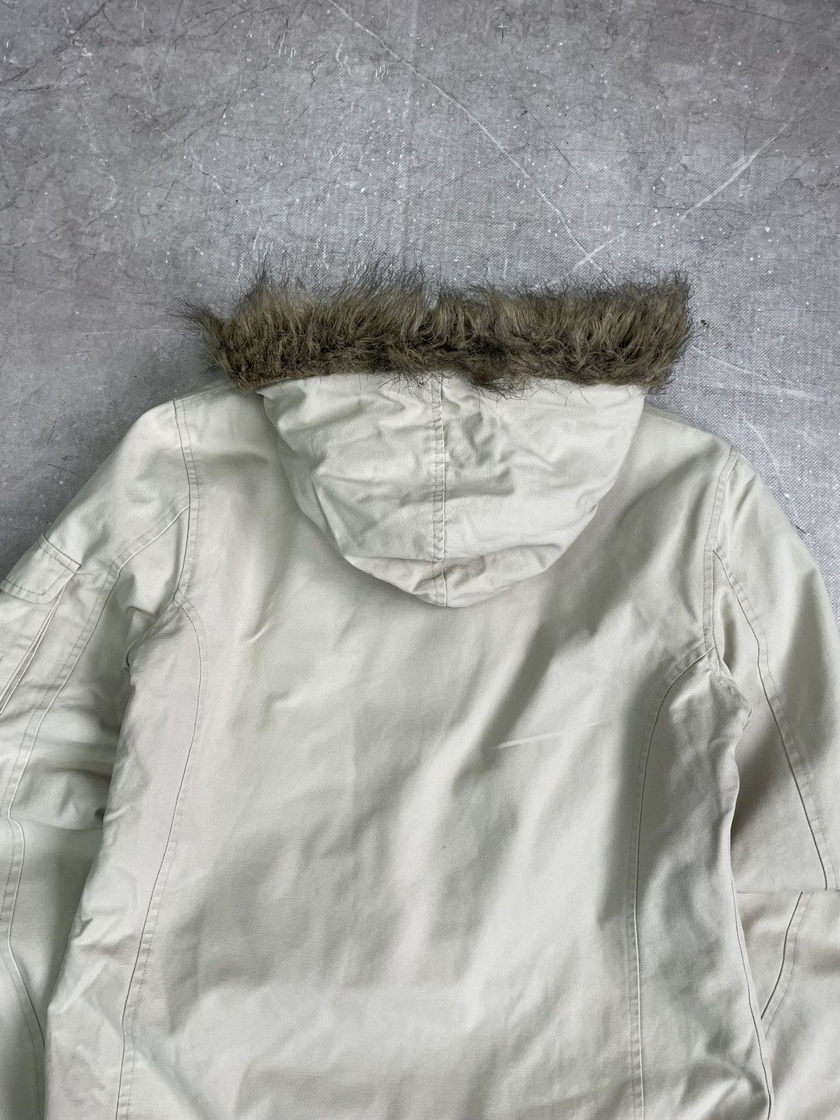 If Six Was Nine Bomber fur hood y2k style beige jacket if six was nine Size US M / EU 48-50 / 2 - 9 Thumbnail