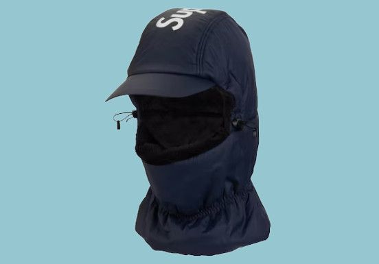 Supreme Supreme Cordura Puffer Balaclava Navy Size ONE SIZE - 1 Thumbnail