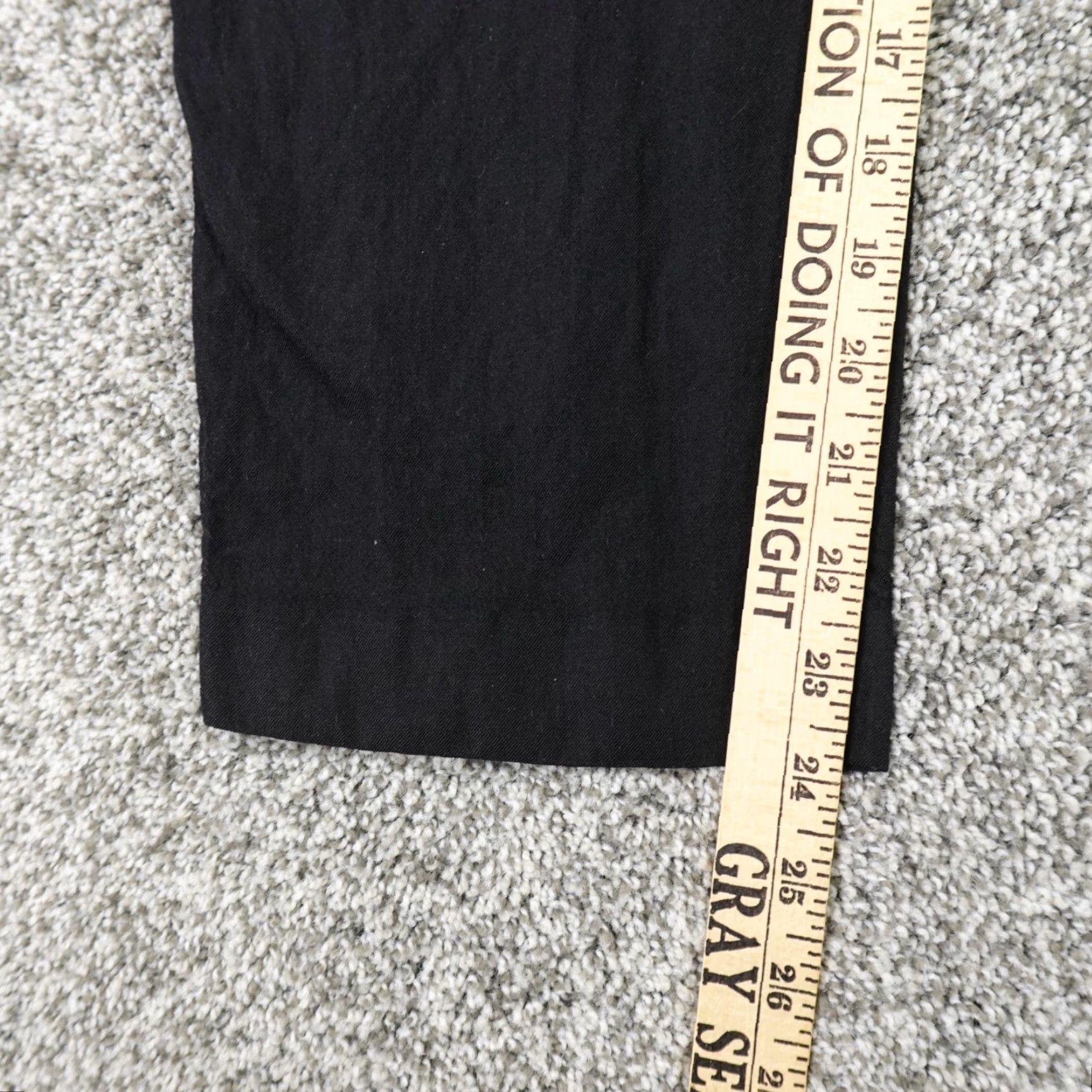 3.1 Phillip Lim 3.1 Phillip Lim Pants Womens 6 Black Silk Lined Wool Blend Chino Trousers Slacks Size 28" / US 6 / IT 42 - 3 Thumbnail
