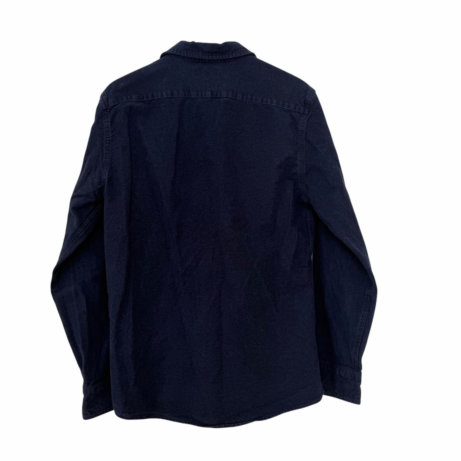 L.L. Bean LL Bean Navy Blue Chamois Cotton Long Sleeve Button Down MT Size US M / EU 48-50 / 2 - 5 Thumbnail
