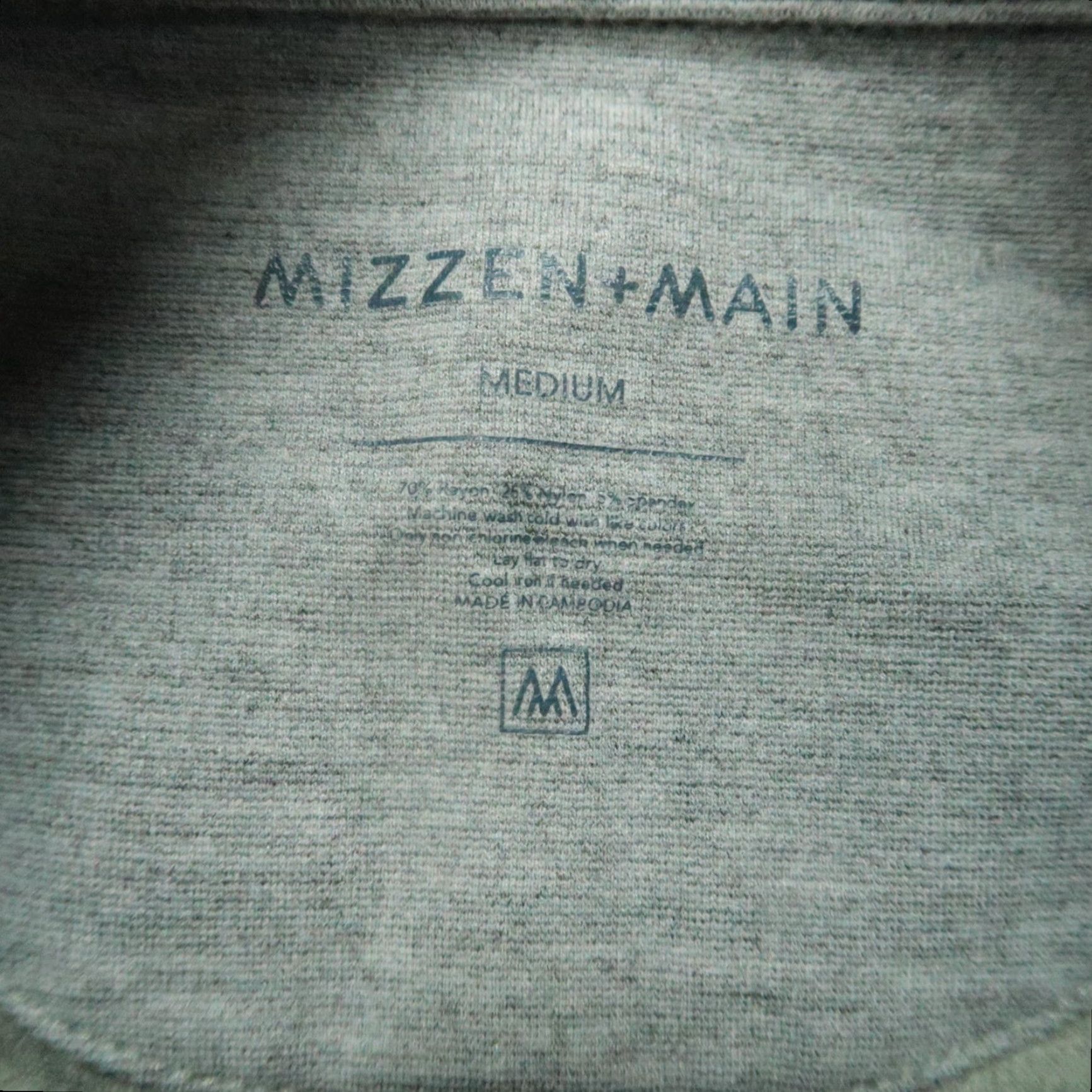 Mizzen+Main Mizzen+Main Sweater Mens Small Green 1/4 Zip Pullover Mock Neck Long Sleeve Knit Autumn Winter Fall Shirt Size US S / EU 44-46 / 1 - 4 Thumbnail