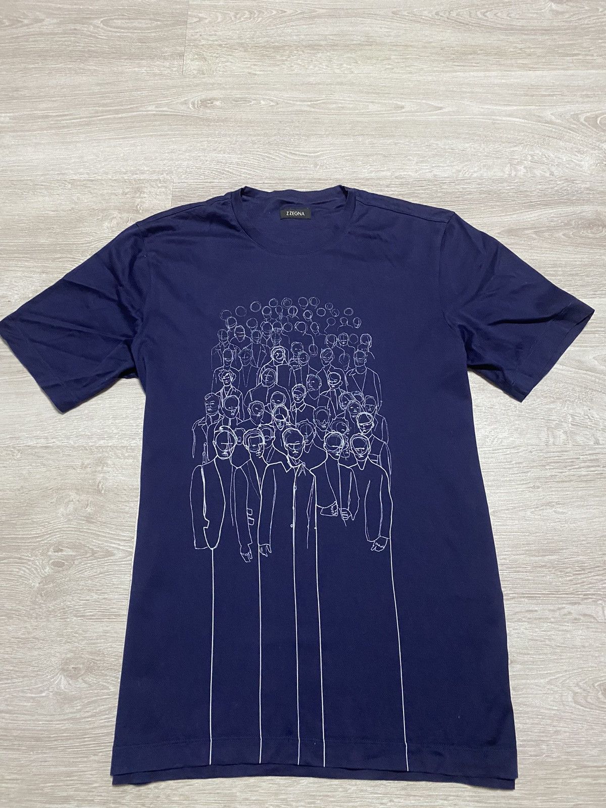 Ermenegildo Zegna Vintage Z Zegna T-shirt people Size S Ermenegildo Size US S / EU 44-46 / 1 - 1 Thumbnail