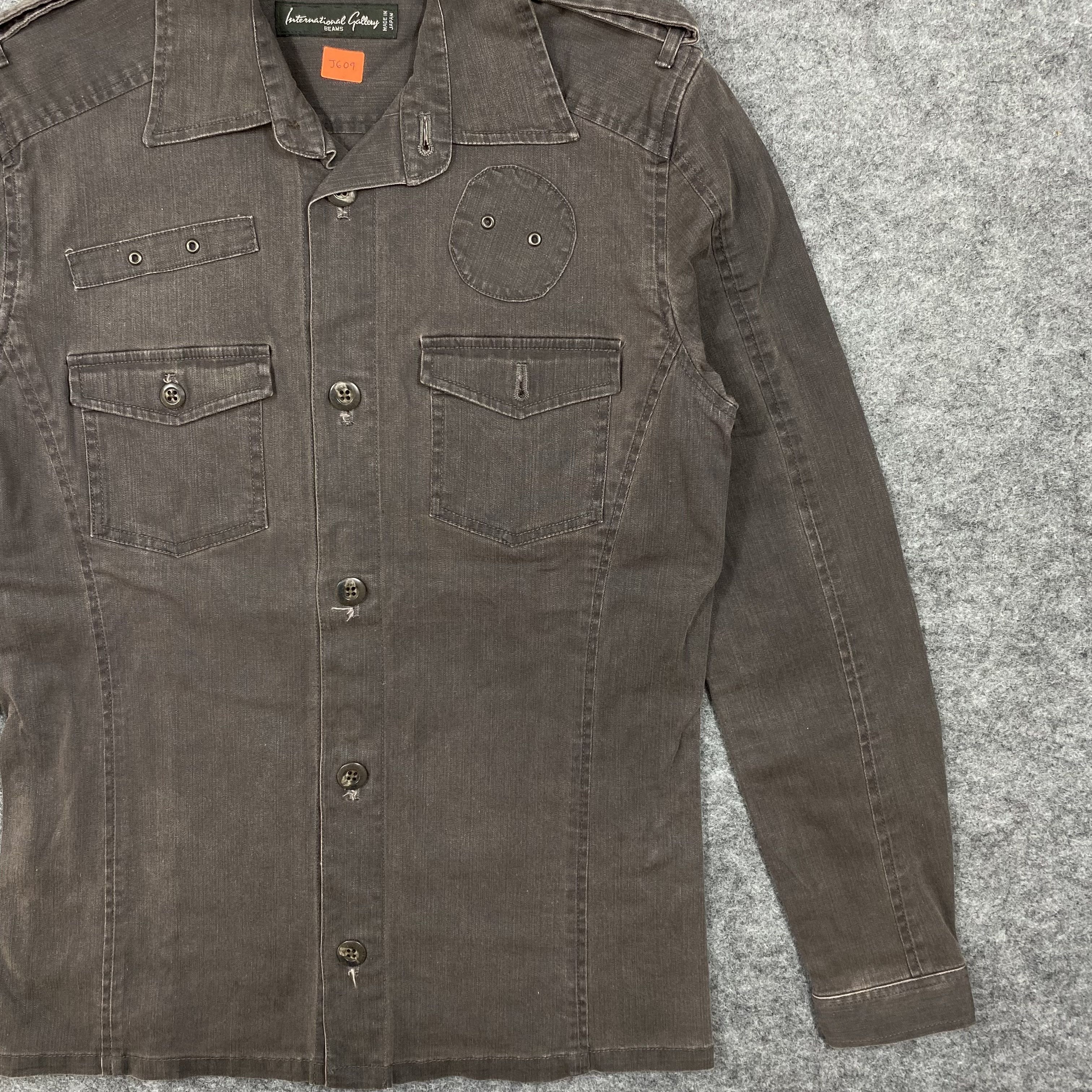 Beams Plus International Gallery Beams Military Field Shirt Jacket-J609 Size US M / EU 48-50 / 2 - 5 Thumbnail