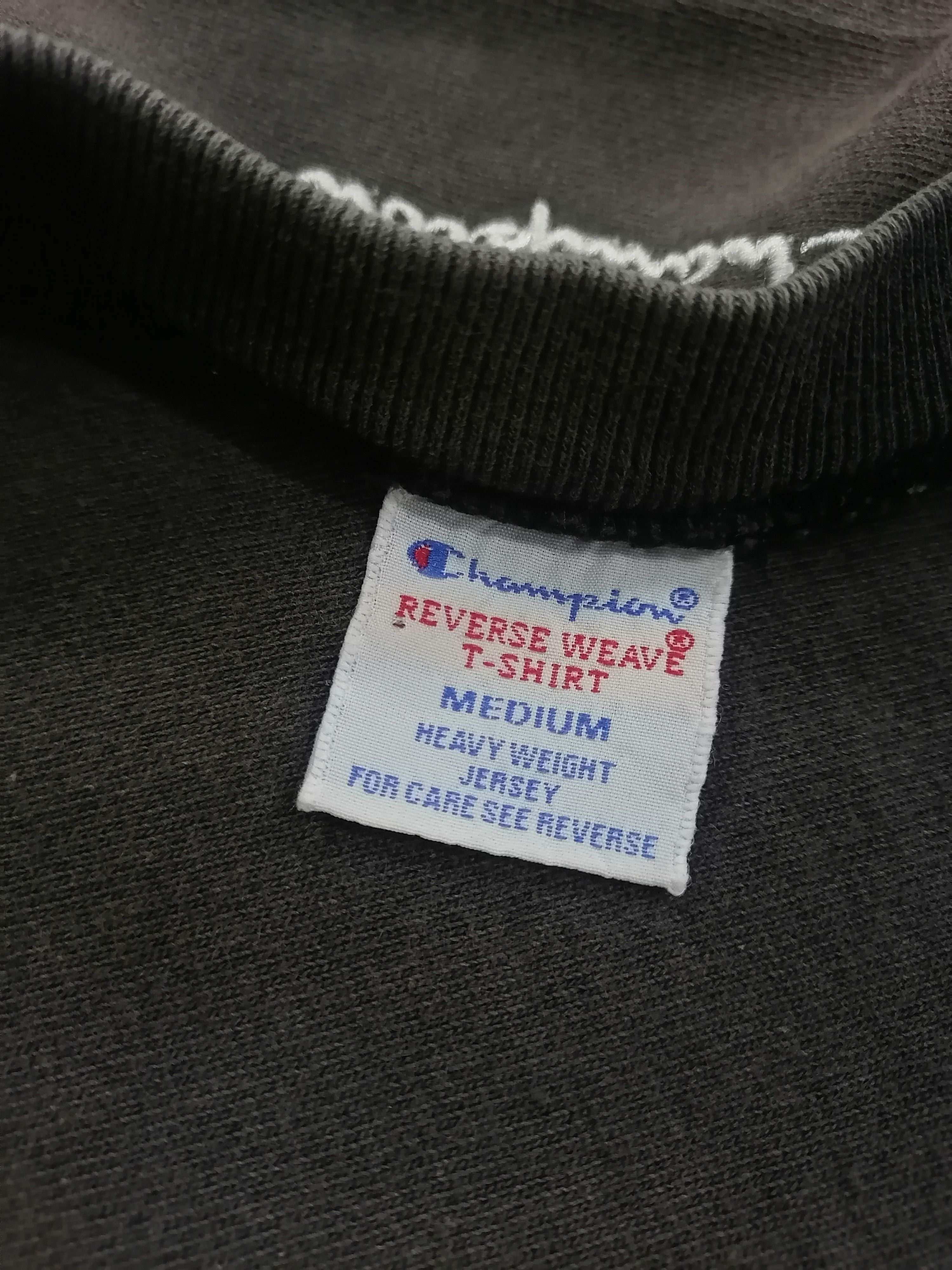 Champion Vintage Trashed Faded Champion Reverse Weave Tee Size US M / EU 48-50 / 2 - 5 Thumbnail
