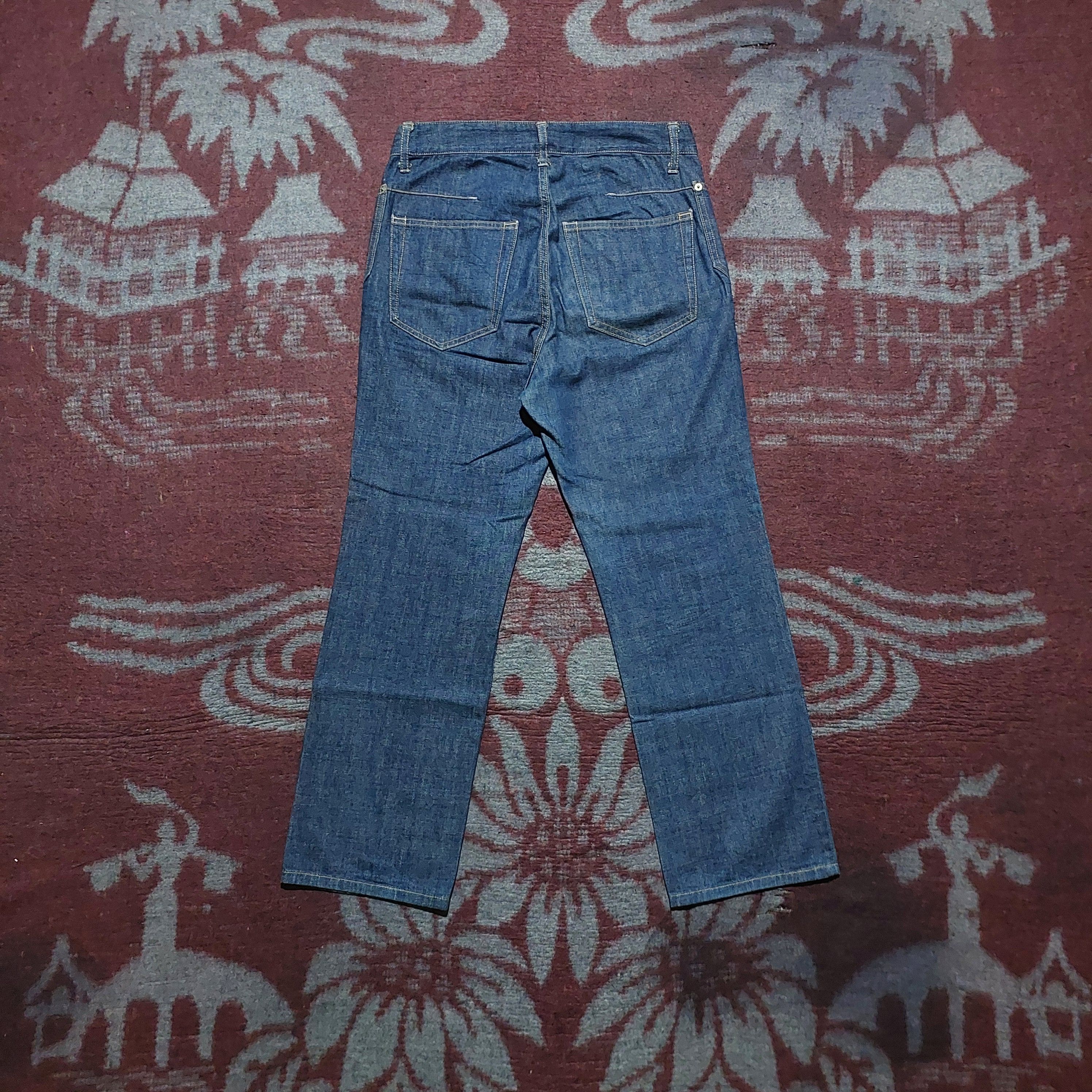 Zucca Zucca japanese indigo blue jeans Size US 30 / EU 46 - 2 Thumbnail