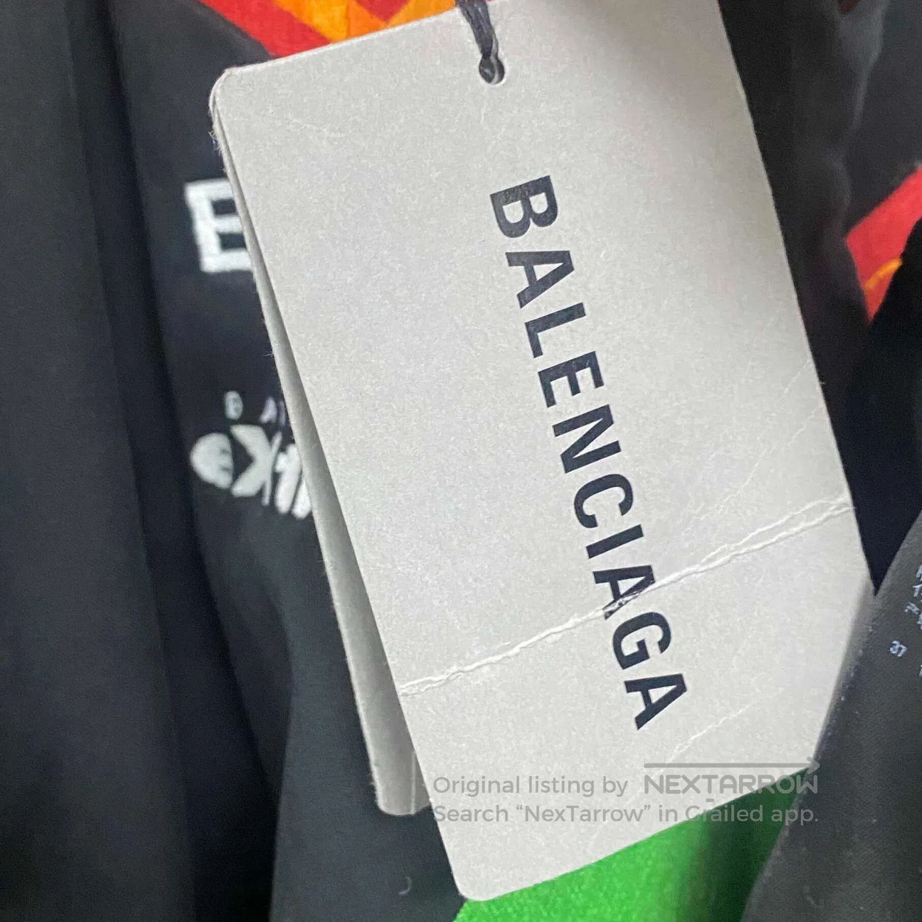Balenciaga Balenciaga Racing Logo Three. Size US M / EU 48-50 / 2 - 6 Thumbnail