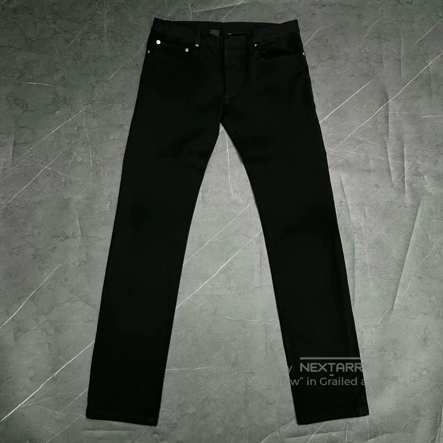 Dior dior black denim long pants size 31. Size US 31 - 1 Thumbnail