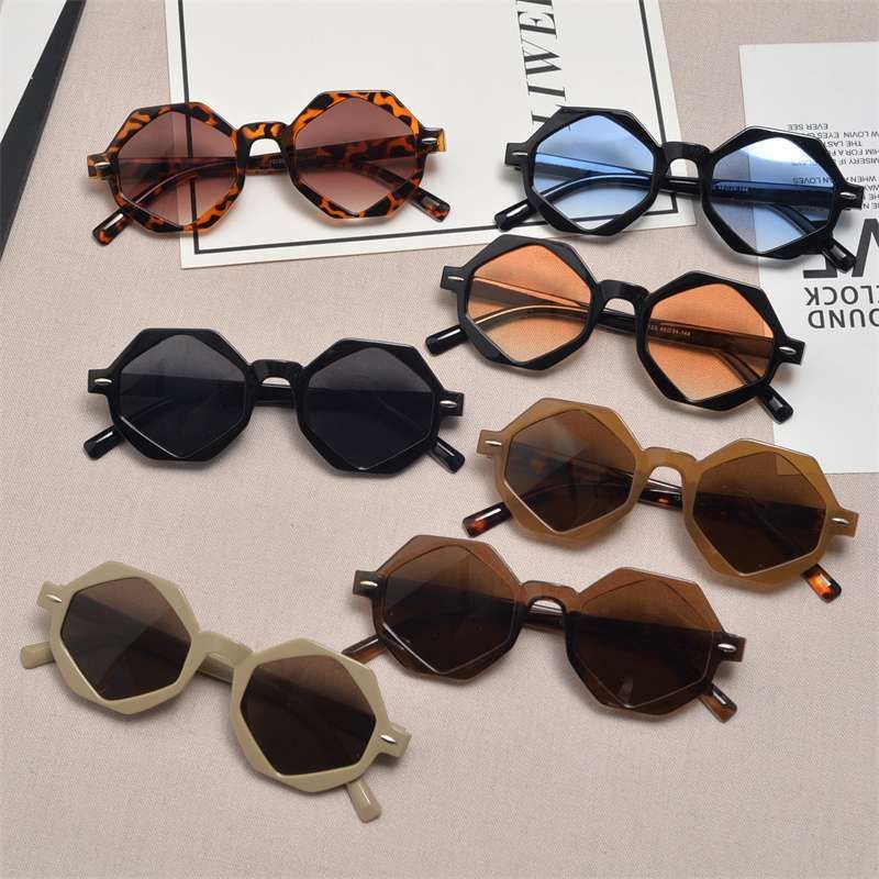 VIBE Crazy Street ins style custom avant-garde sunglasses Size ONE SIZE - 6 Thumbnail