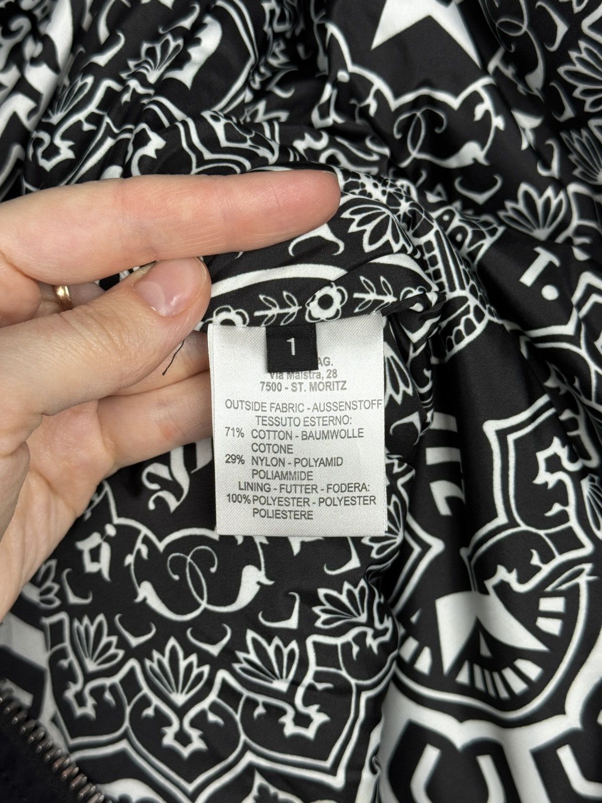 JET SET JET SET black belted cotton nylon ski womens jacket size 1 Size S / US 4 / IT 40 - 13 Thumbnail