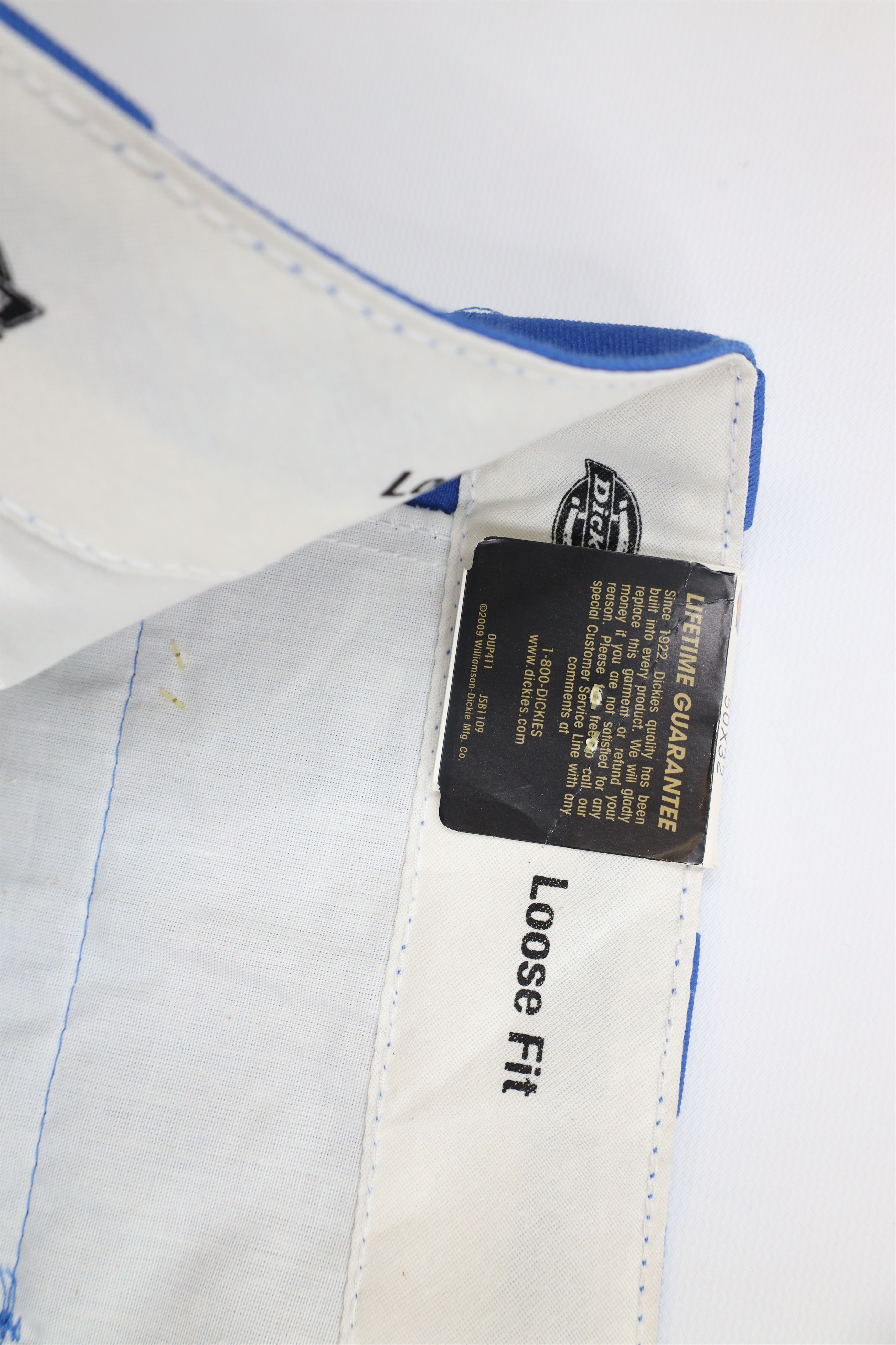 Dickies × Vintage Deadstock Vintage Dickies Double Knee Wide Leg Pants Blue Size US 44 / EU 60 - 9 Thumbnail