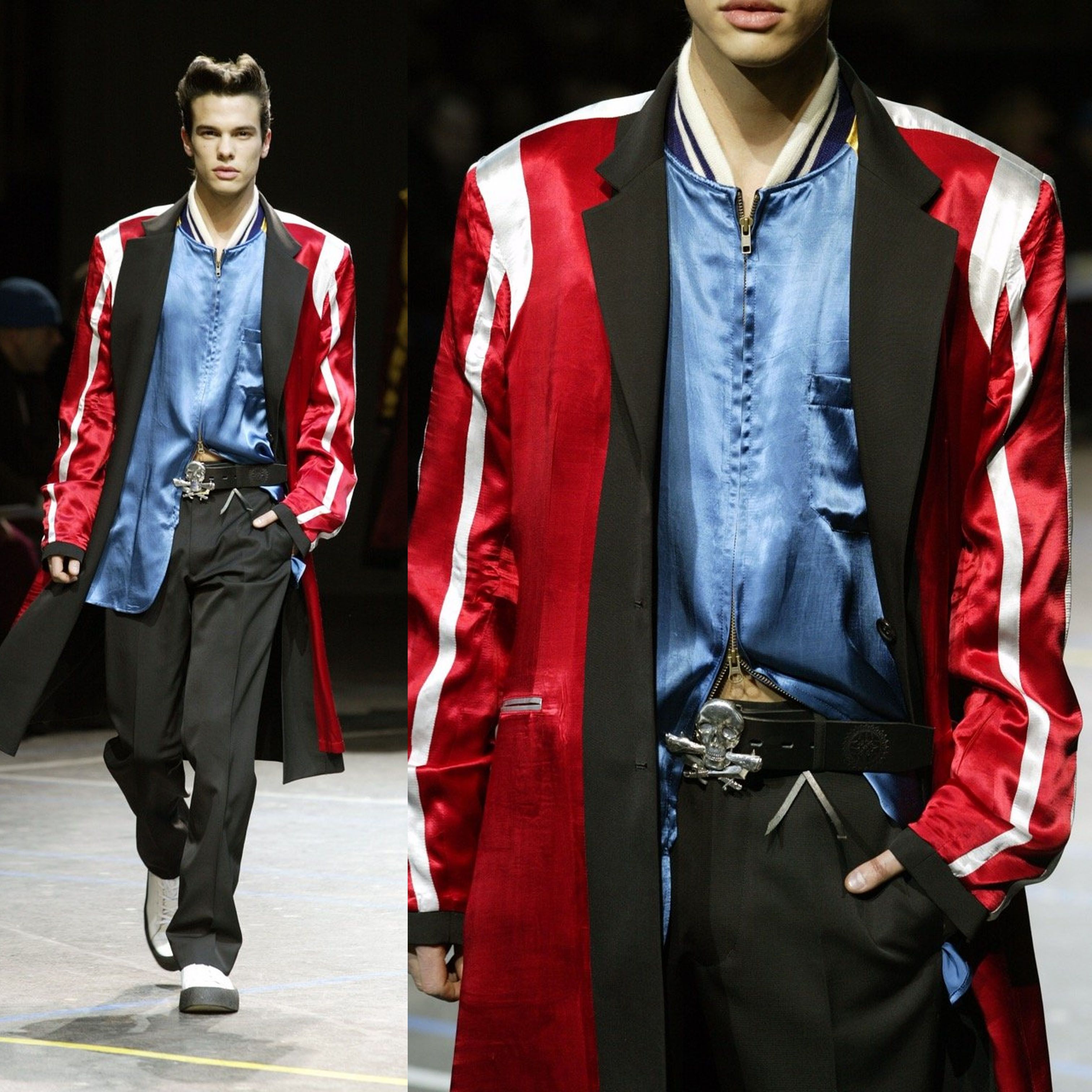 Y's for Men × Yohji Yamamoto AW04 Sukajan Souvenir Jacket Size US L / EU 52-54 / 3 - 9 Thumbnail