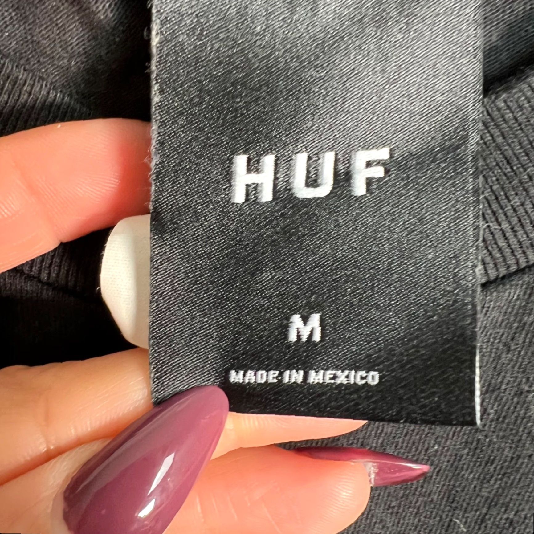 Huf Huf x Bronze 56k Graphic T Shirt Black Mens Size Medium 100% Cotton Size US M / EU 48-50 / 2 - 3 Thumbnail