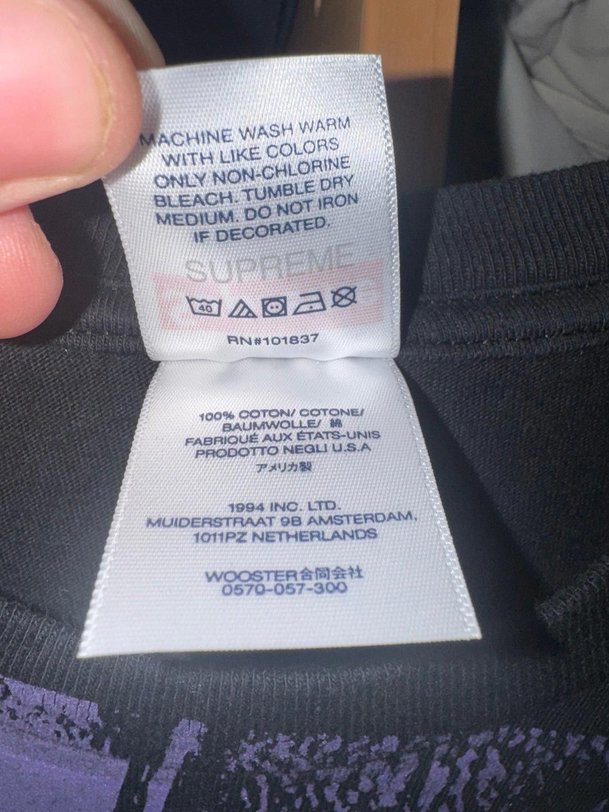 Supreme Supreme Collage T-Shirt Black/Purple Rare Sz L Grail Size US L / EU 52-54 / 3 - 5 Thumbnail