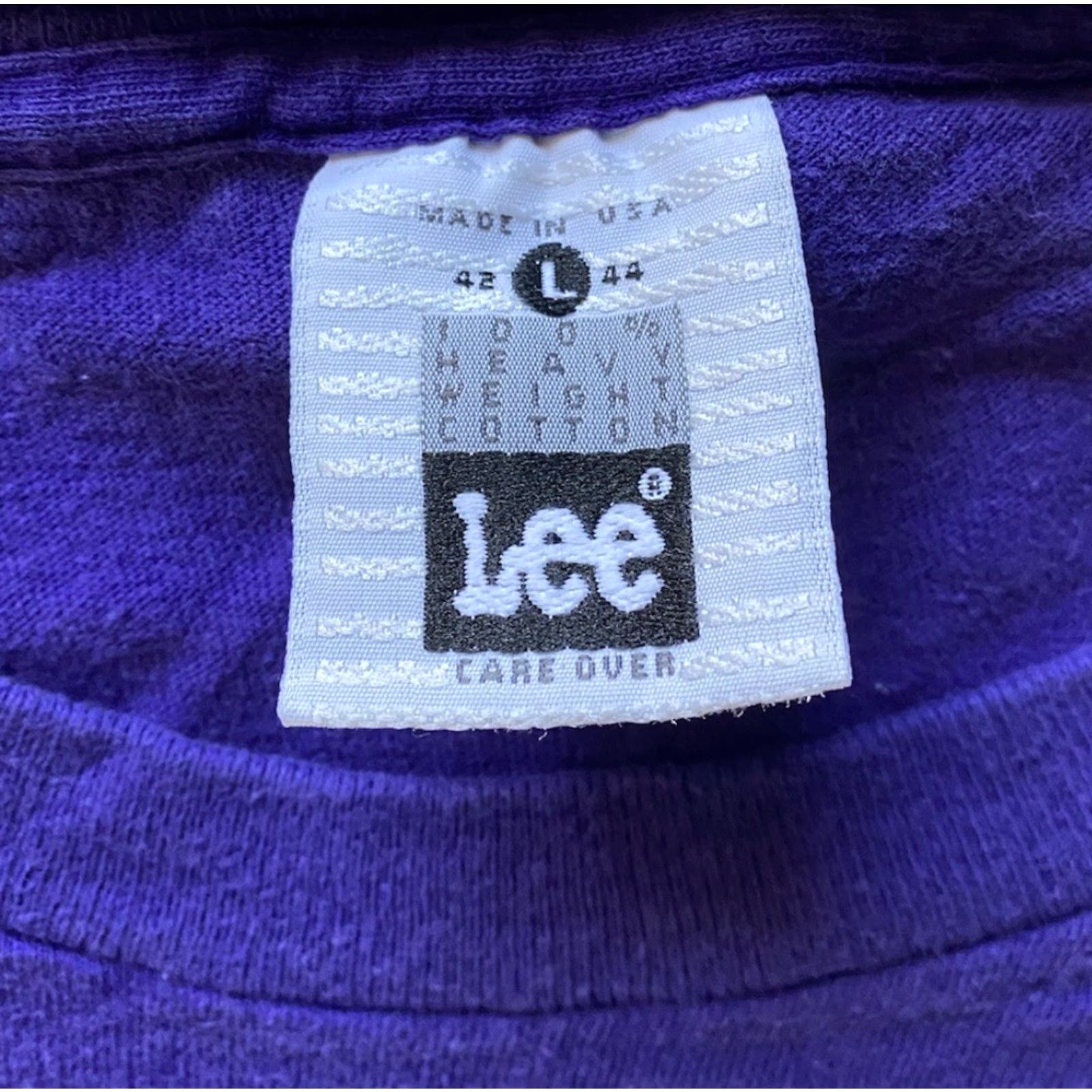 Lee VINTAGE Lee Sport T Shirt Men’s L Purple WAC Track & Field Championships 1990s Mens Size US L / EU 52-54 / 3 - 6 Thumbnail