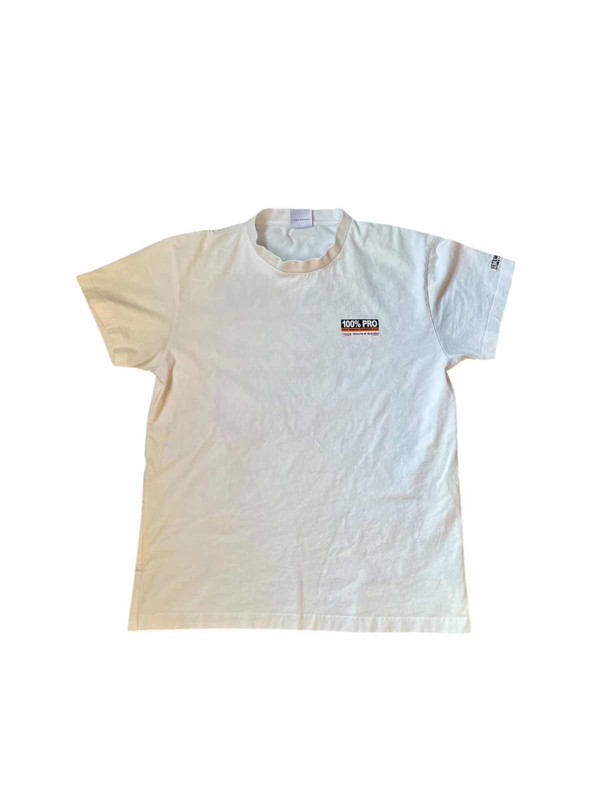 Vetements 100 Pro Tee | Grailed
