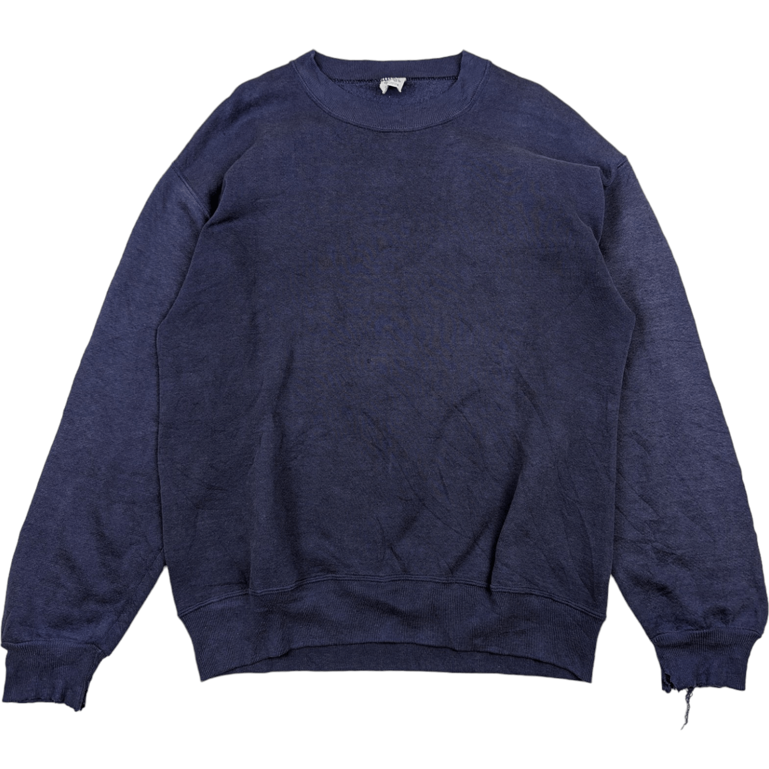 Jerzees Vintage 90's JERZEES Plain Navy Blue Jumper Sweatshirt Size US M / EU 48-50 / 2 - 3 Thumbnail