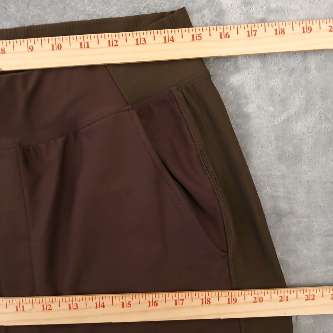 Old Navy Old Navy Powersoft Ankle Pants Womens Large Brown Pull On Pockets 30x26 Size 36" / US 14 / IT 50 - 3 Thumbnail