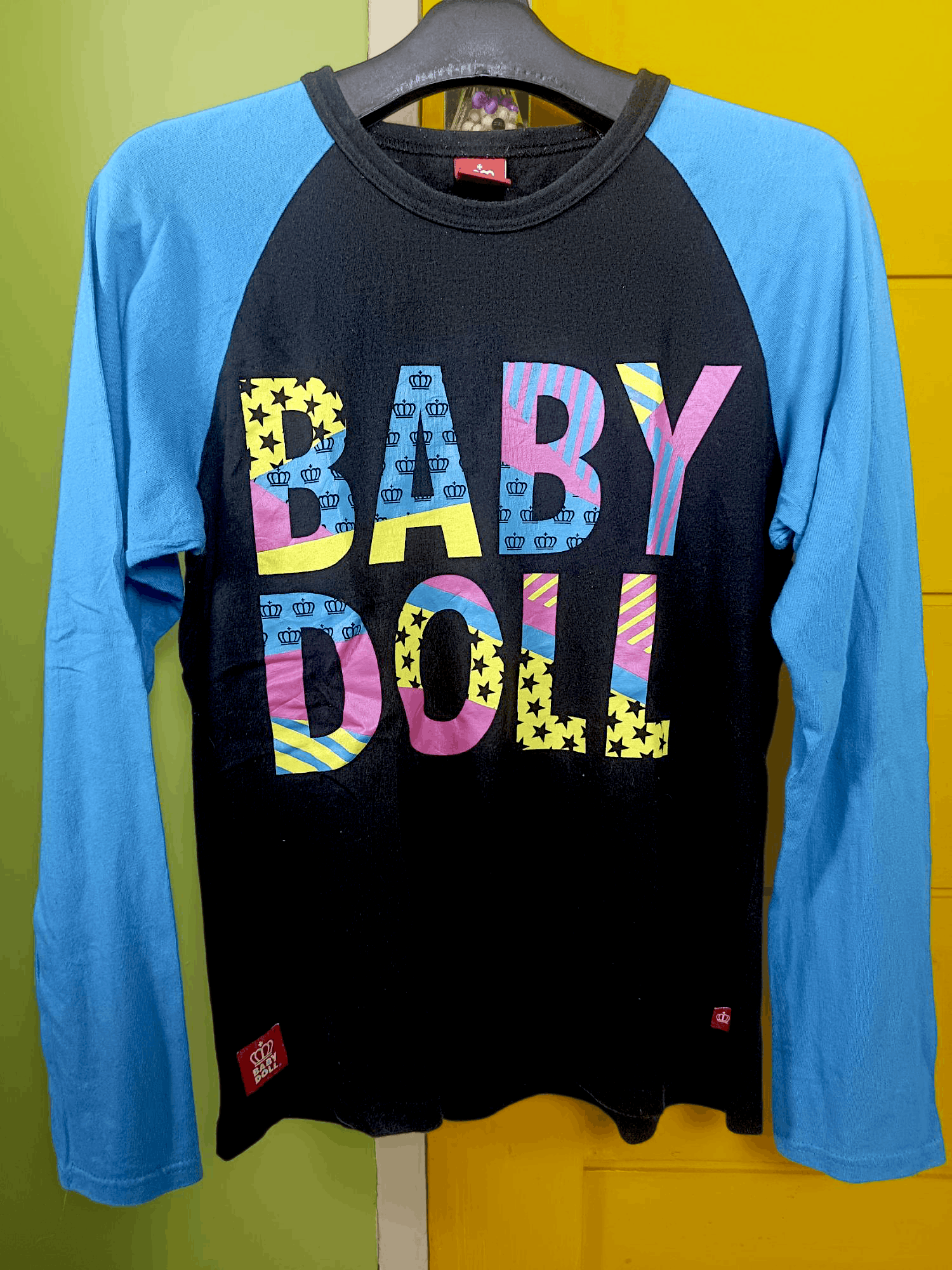 Japanese Brand Baby Doll long Sleeve T-Shirt Size US S / EU 44-46 / 1 - 12 Thumbnail
